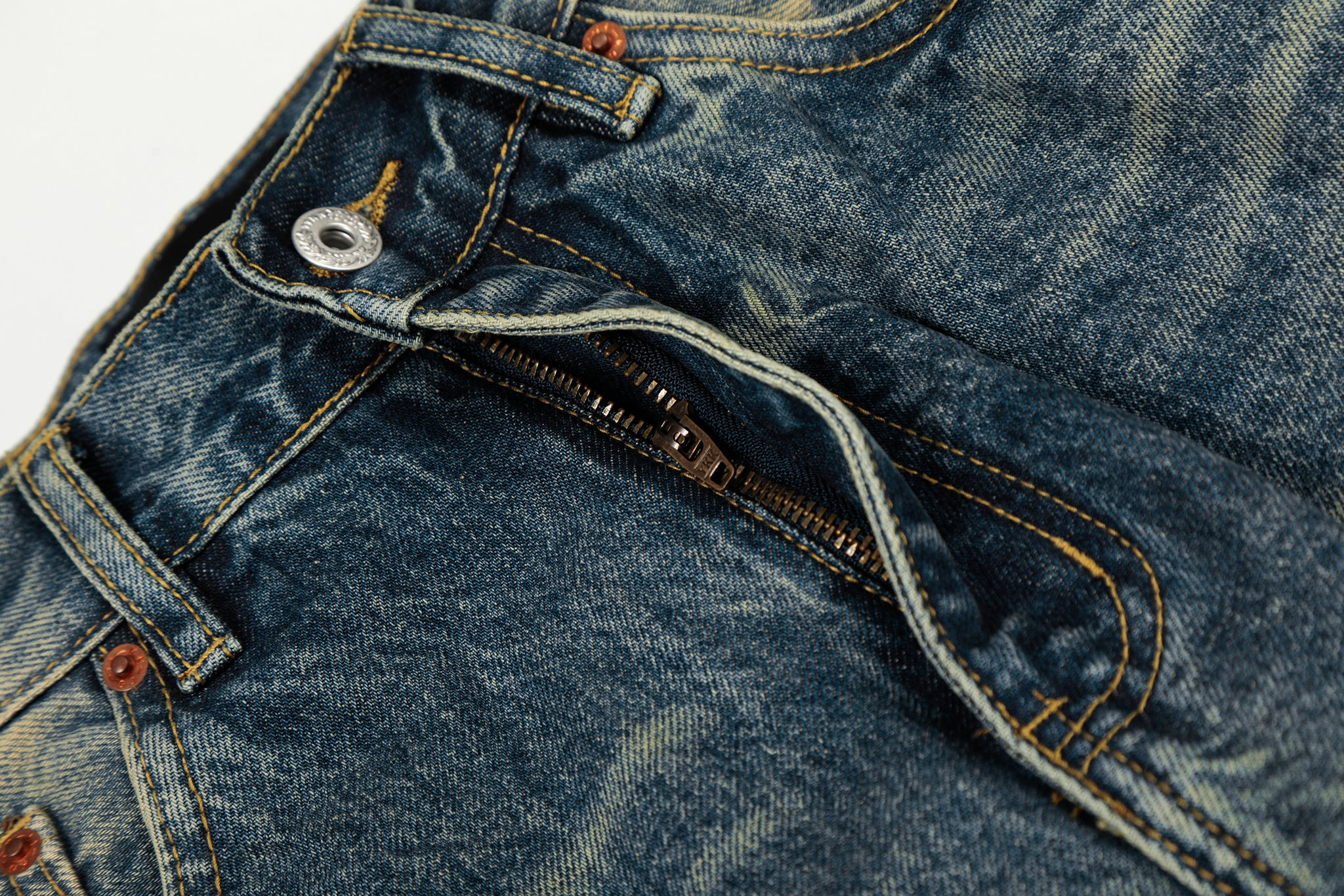 11KN CRACK WHISKER DENIM #GP9757
