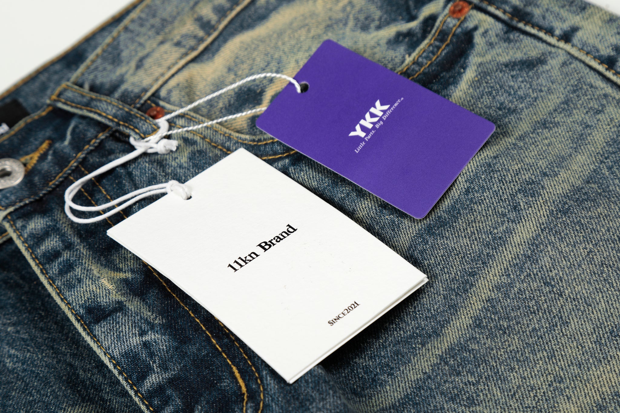 11KN CRACK WHISKER DENIM #GP9757