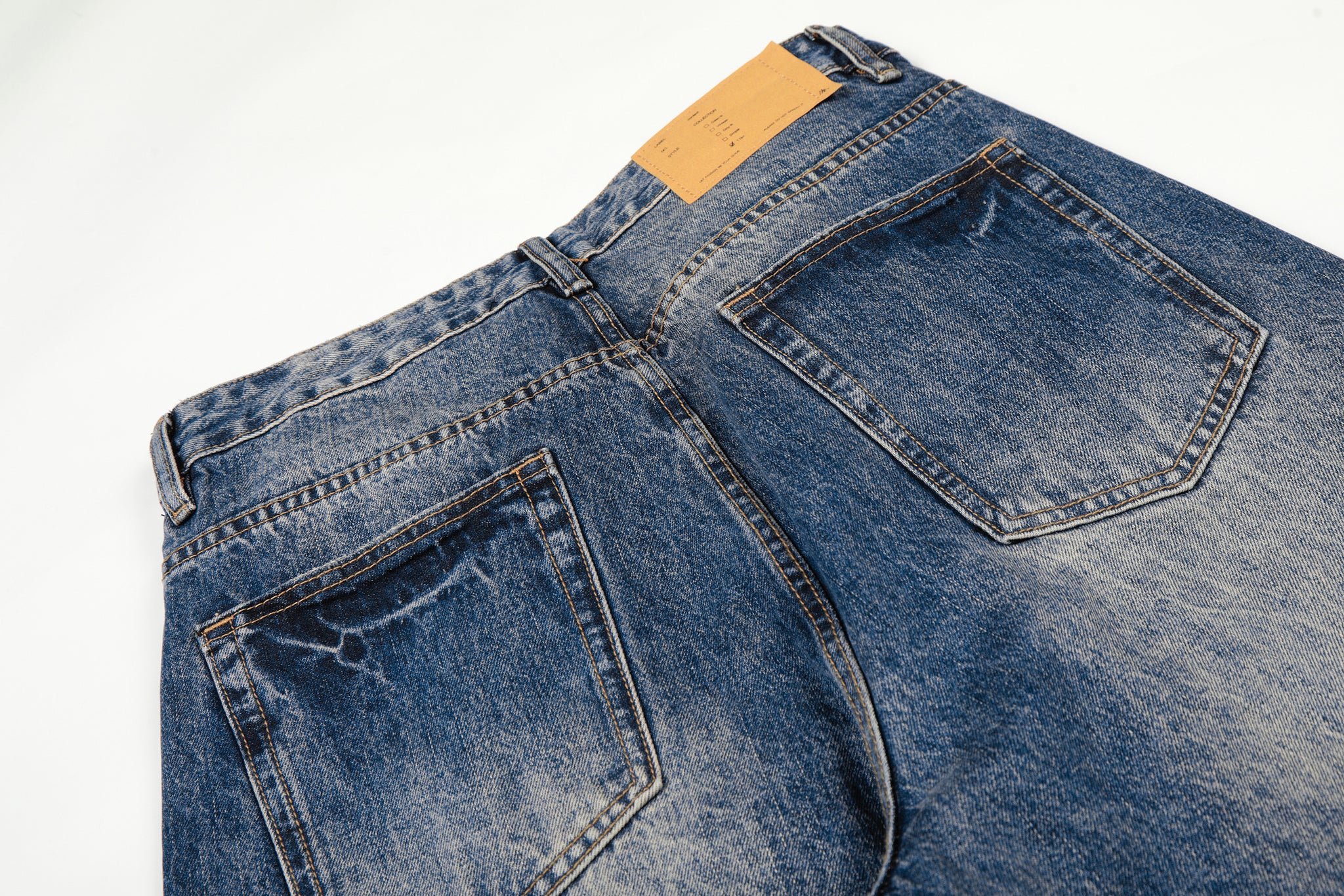 11KN STONE STRAIGHT DENIM #K5560