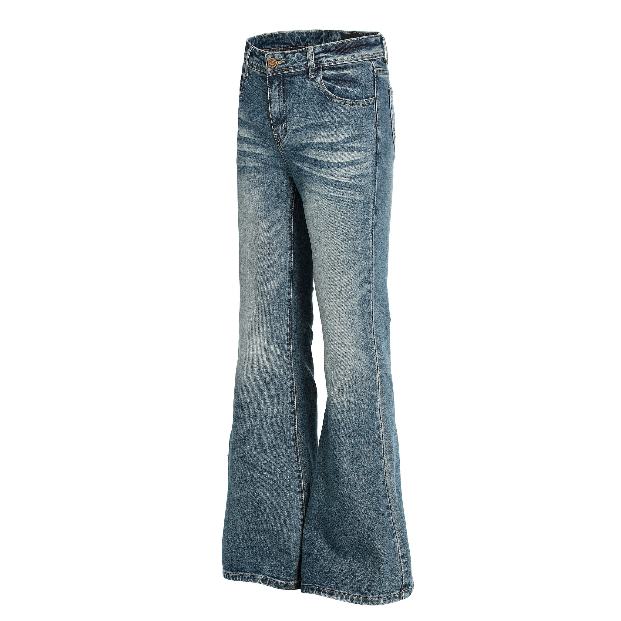 11KN WASHED FLARE PANTS #CN9607