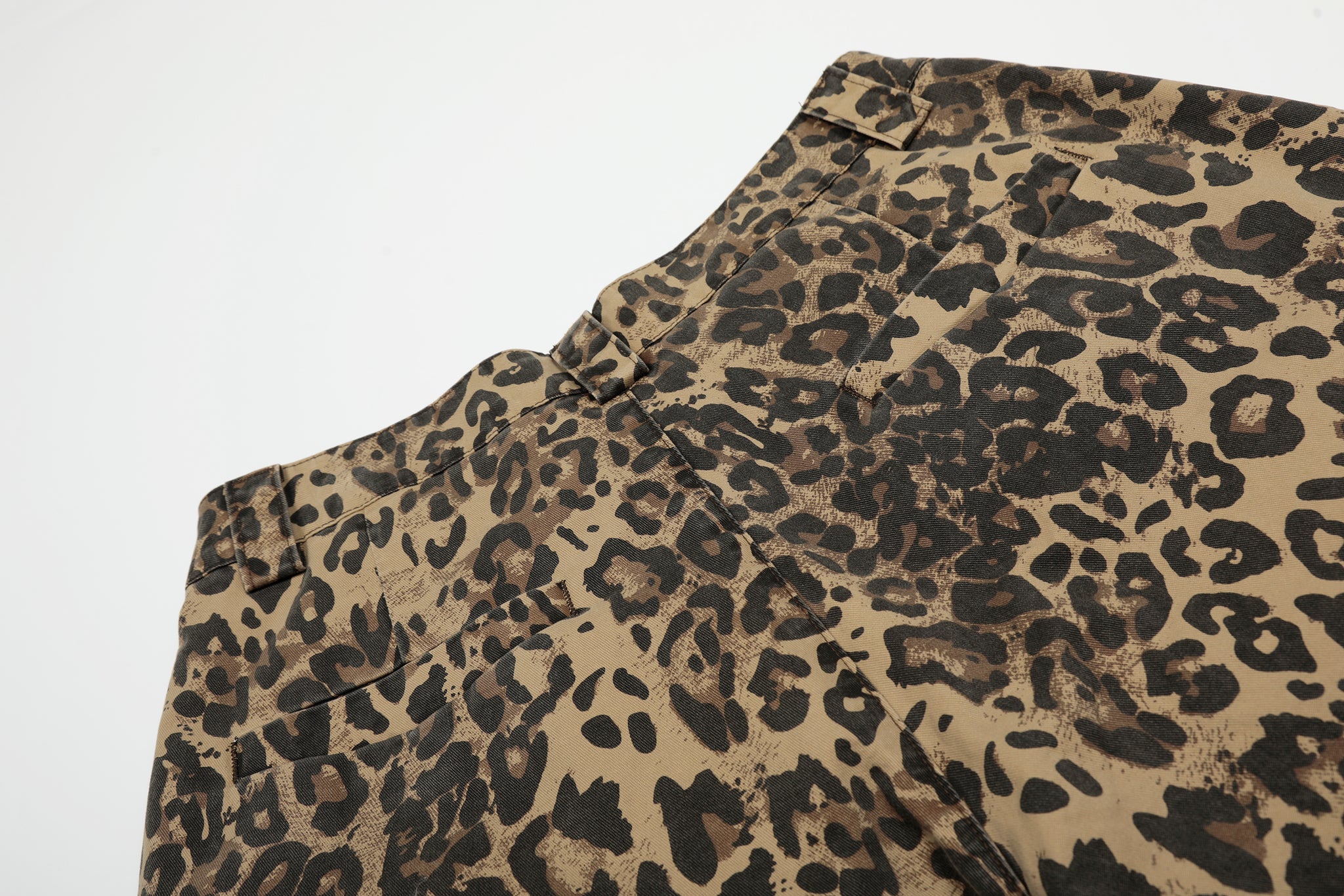 11KN ‌RETRO LEOPARD PRINT SHORTS #CK260D