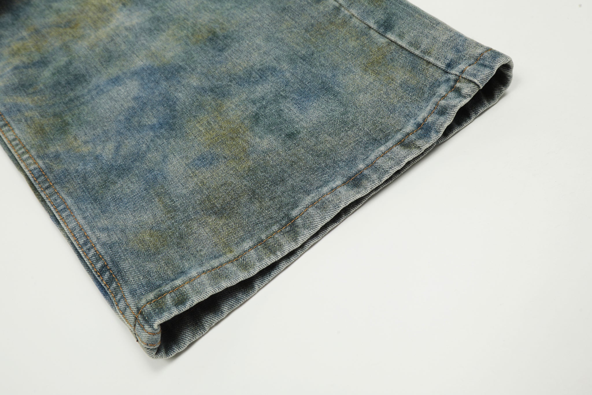 11KN ACID WASHED BAGGY JEANS #K9312