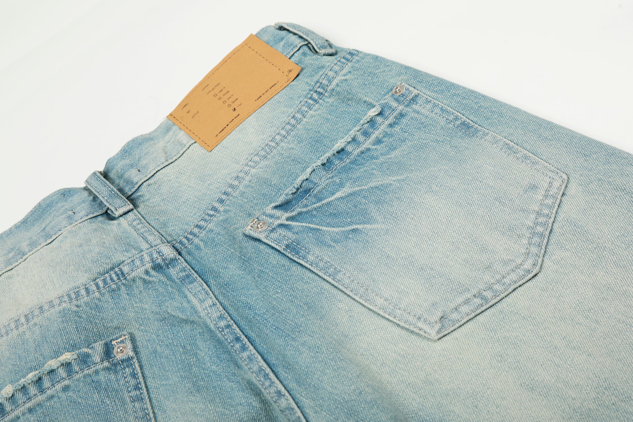 11KN WASHED DISTRESSED JEANS #CK9697