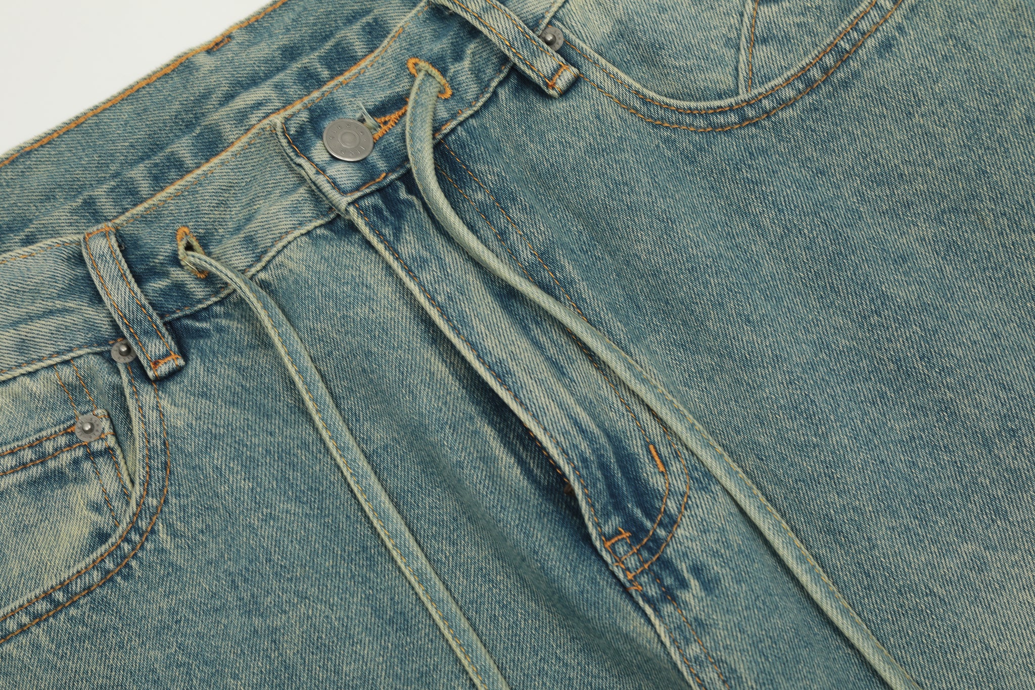 11KN Classic Washed Denim Jeans #K5369