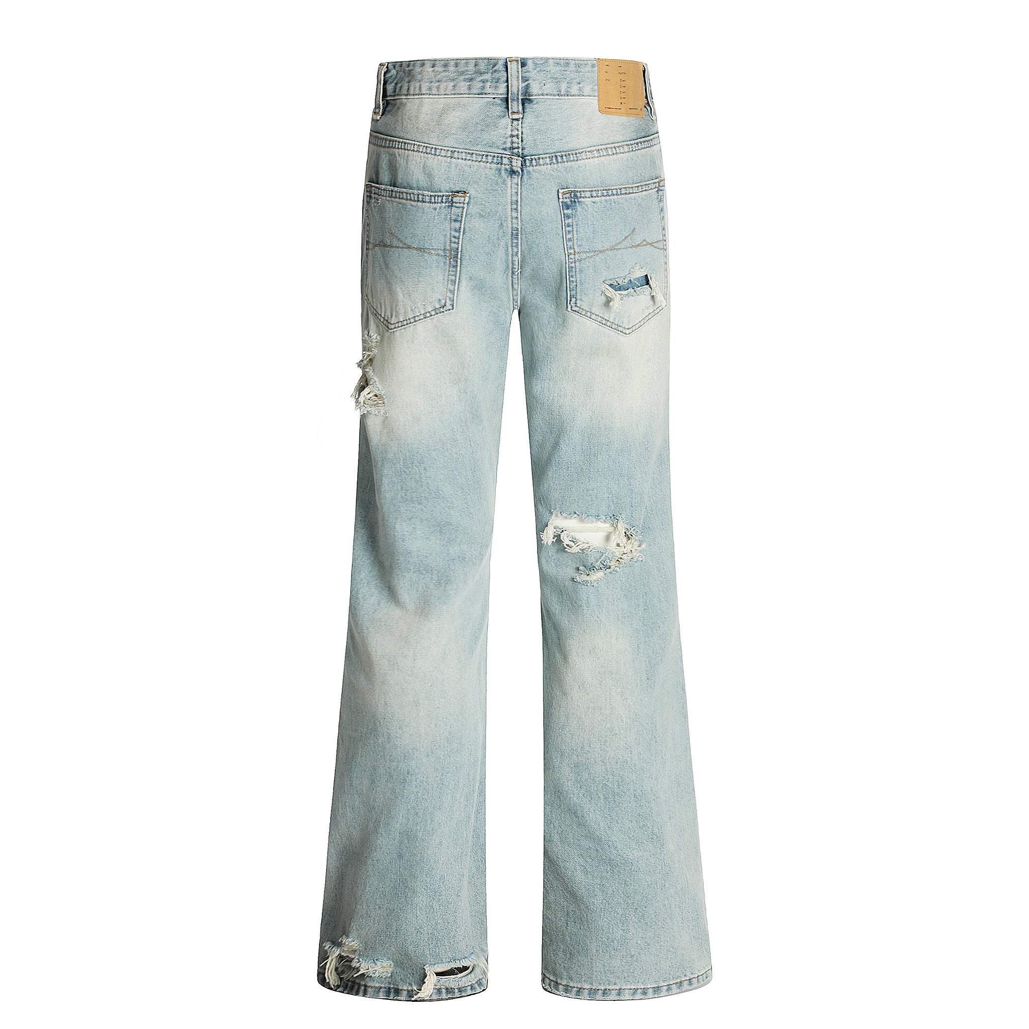 11KN ‌‌‌DISTRESSED WASHED JEANS #K9660