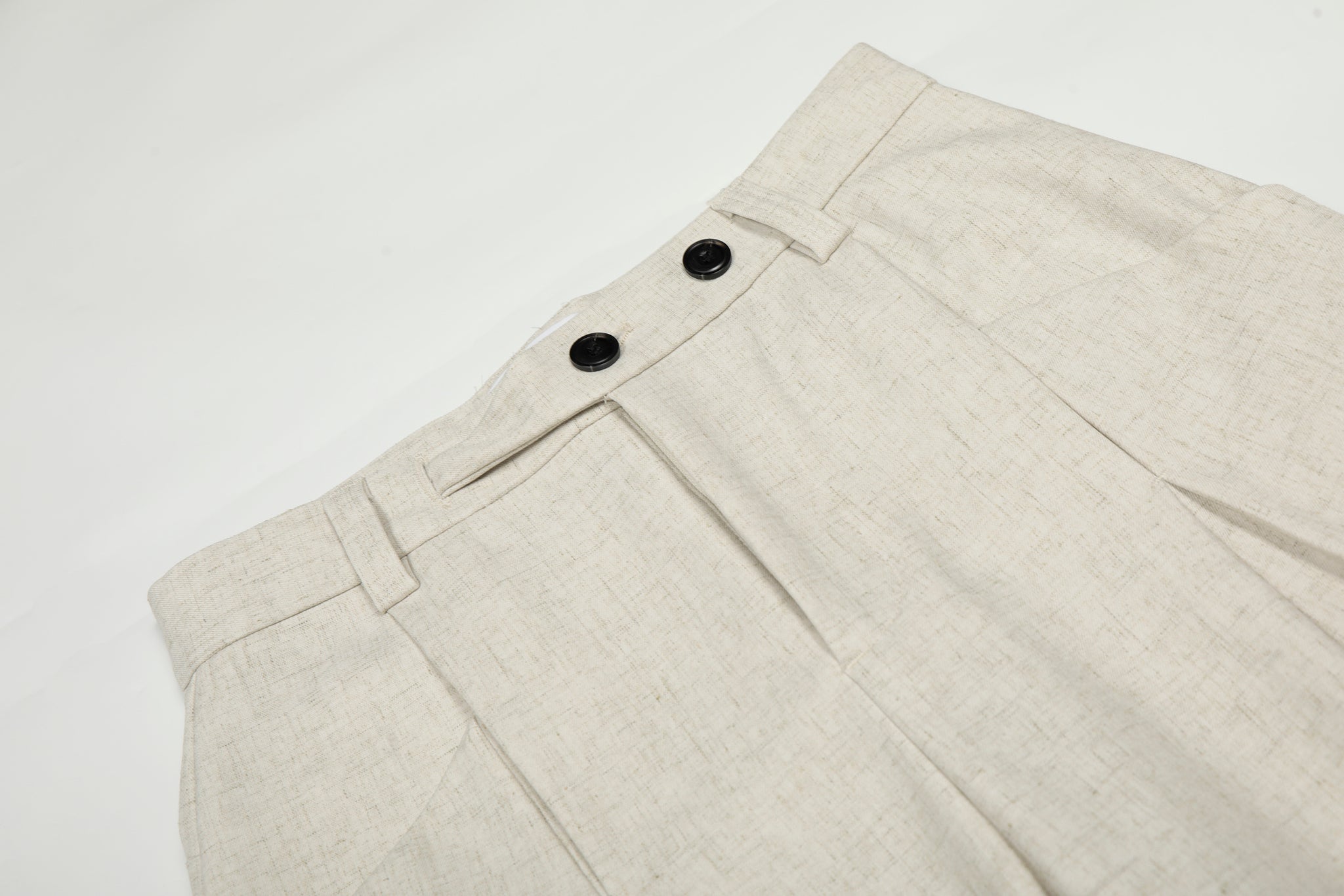 11KN VINTAGE PLEATED WIDE TROUSERS #CK6869