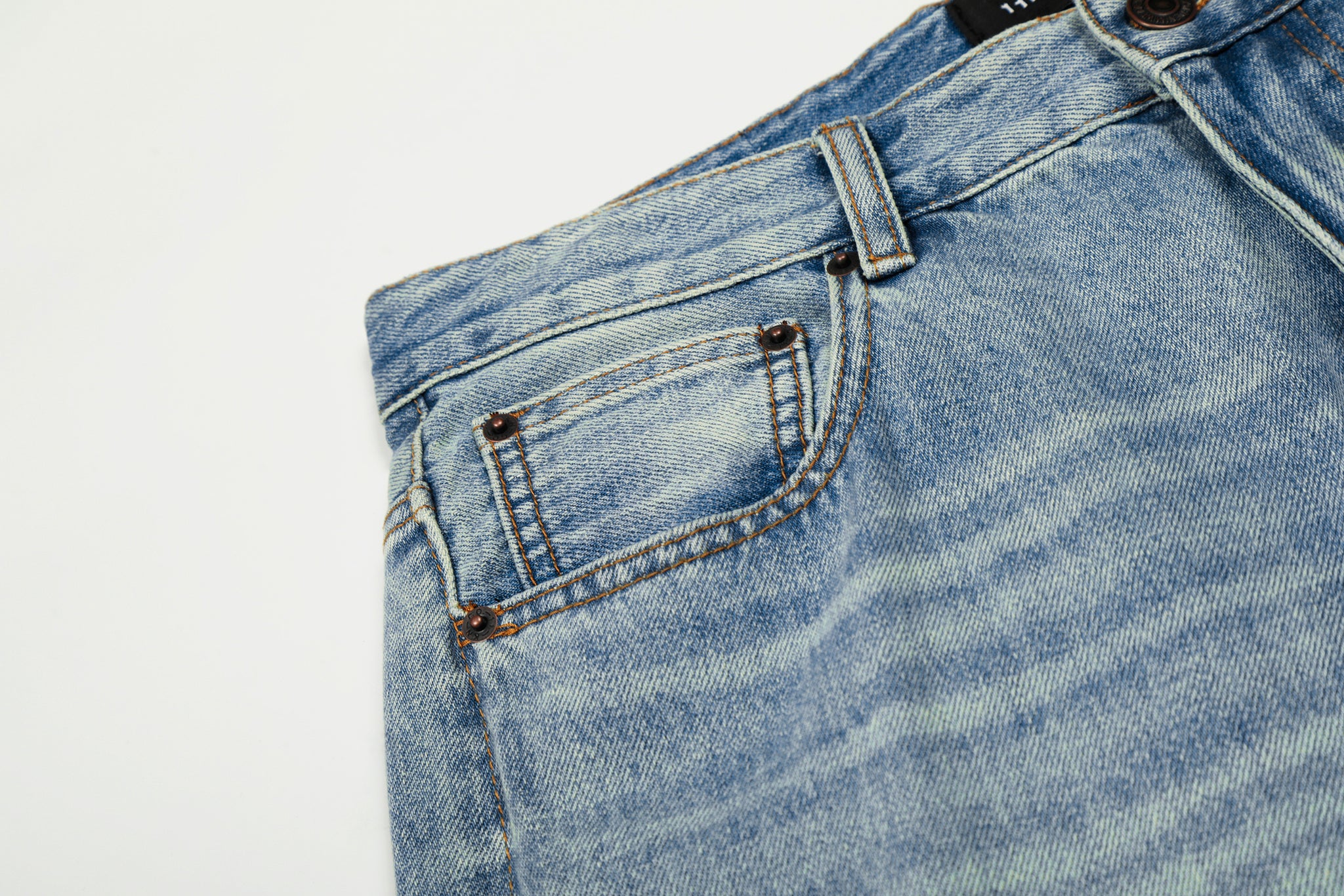 11KN ‌‌‌ANKLE-LENGTH STRAIGHT LEG JEANS #GP9679