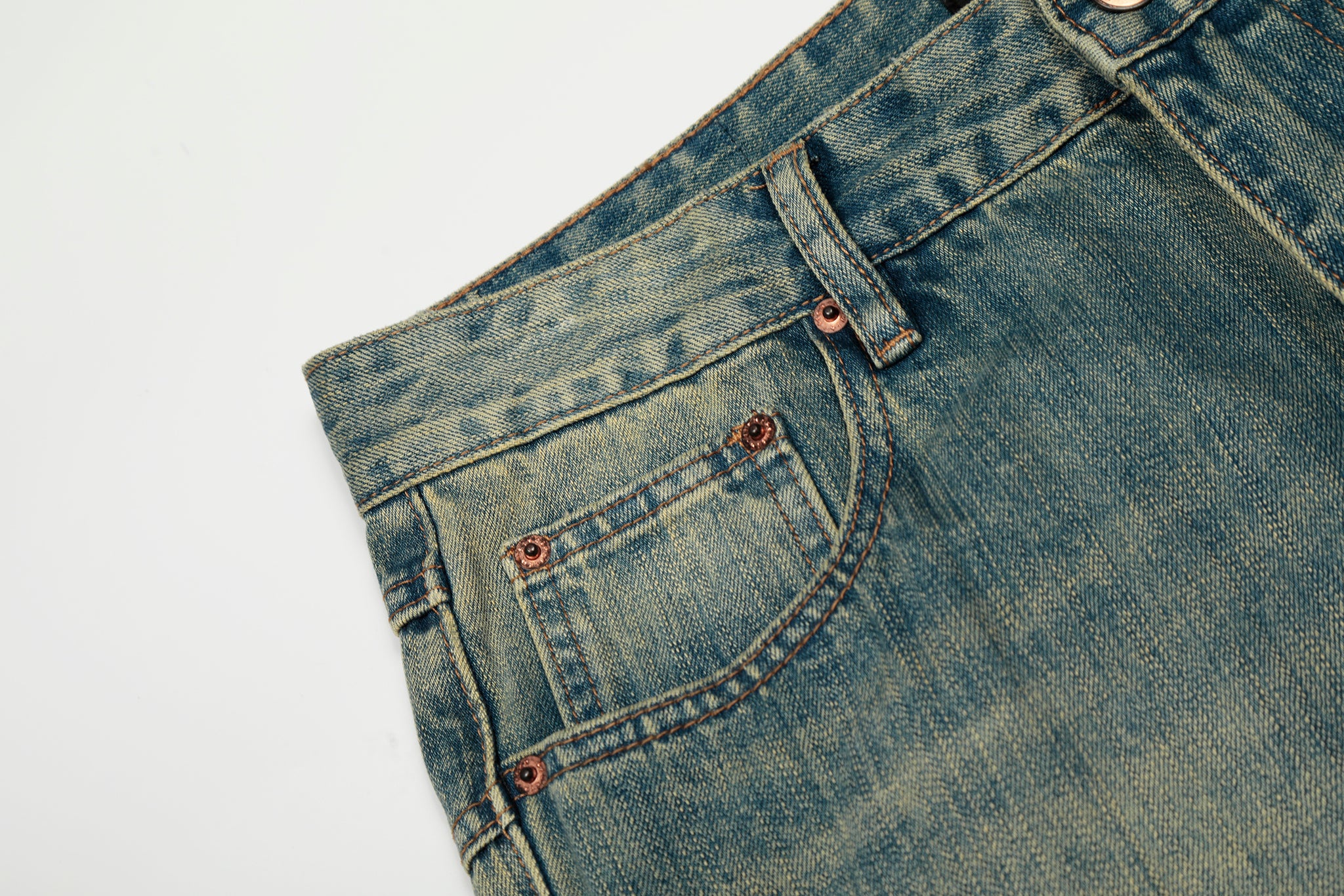 11KN BLUE FLARE DENIM #CN5530