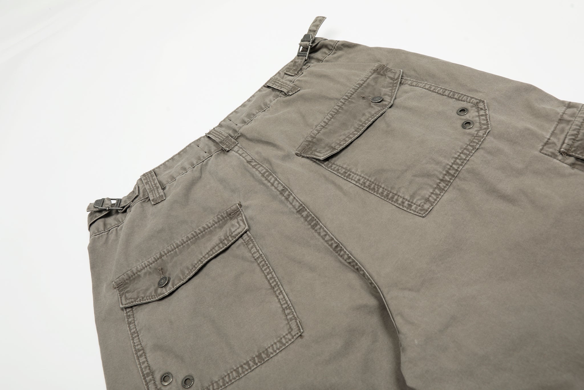 11KN ‌‌‌VINTAGE A-LINE STRAIGHT CARGO PANTS #CK3558