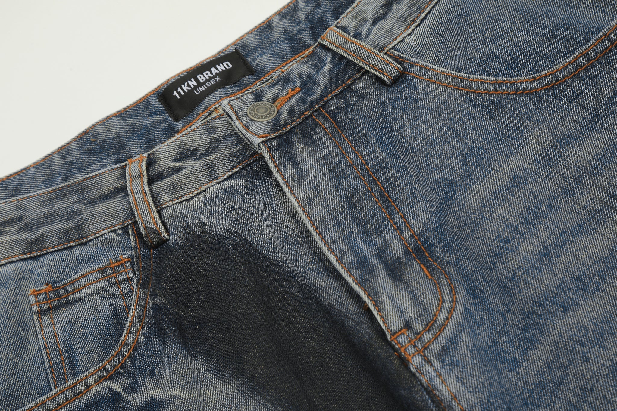 11KN Graffiti Loose Jeans #K3310