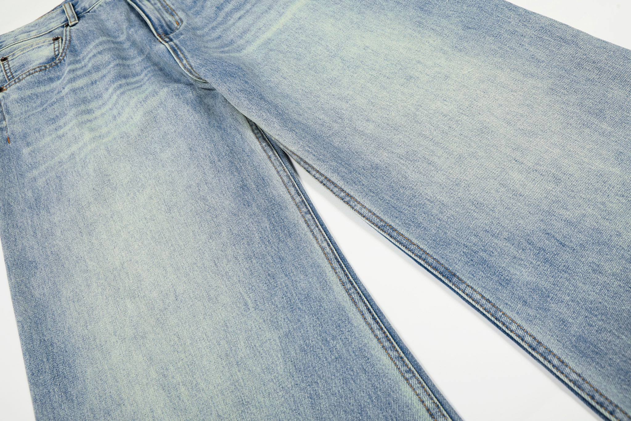 11KN ‌‌‌ANKLE-LENGTH STRAIGHT LEG JEANS #GP9679