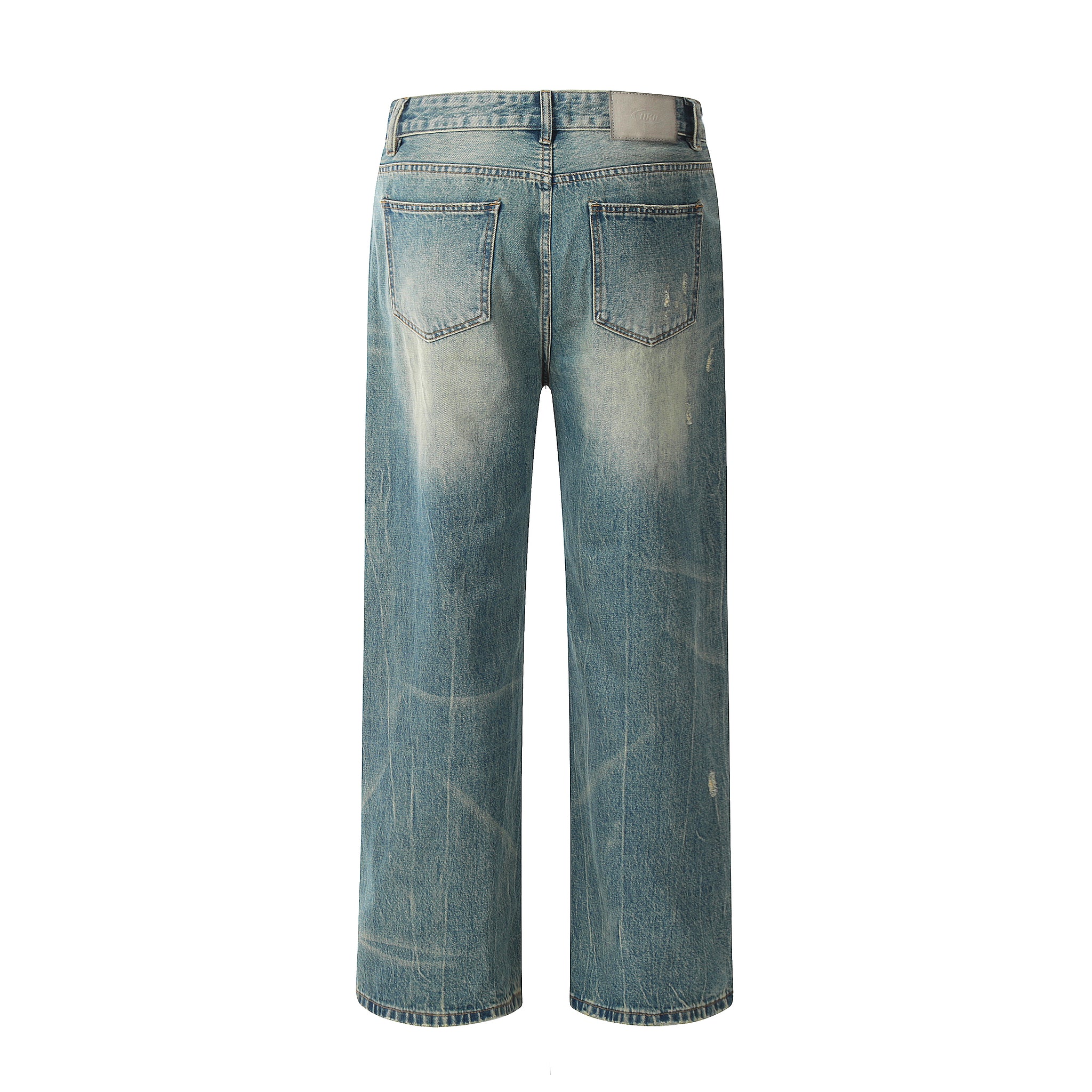 11KN Acid-Washed Jeans #K9028