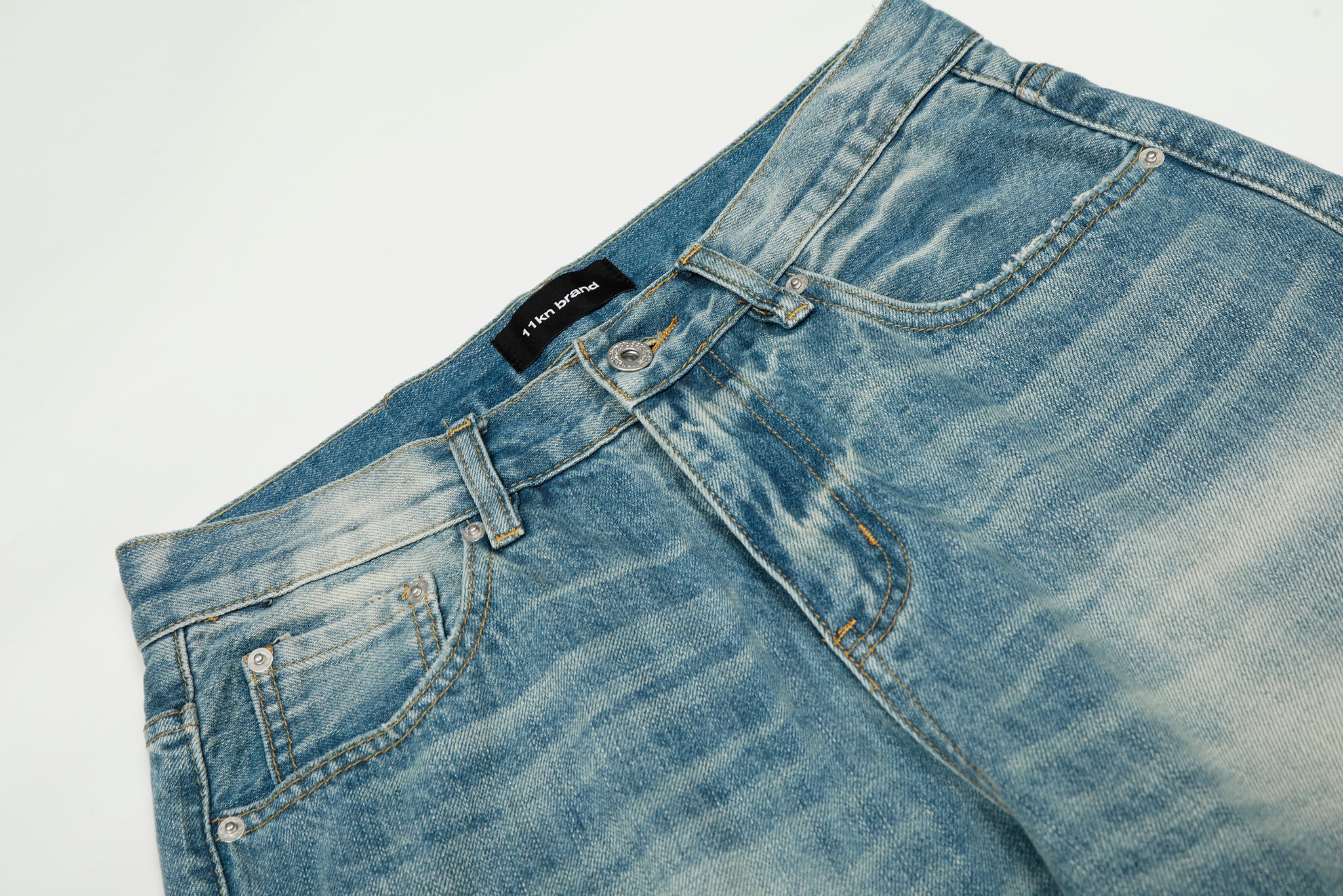 11KN WASHED VINTAGE JEANS #K9692