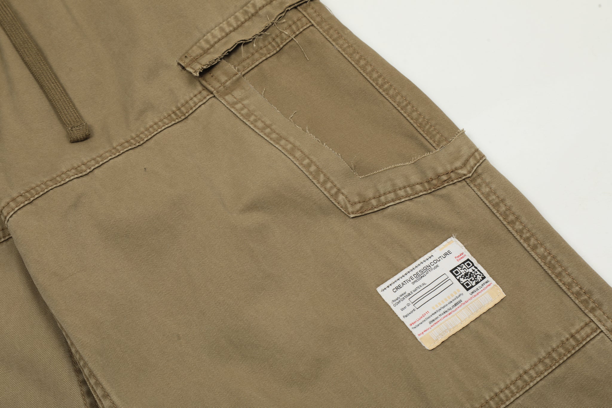 11KN Patchwork Cargo Pants #CK9335