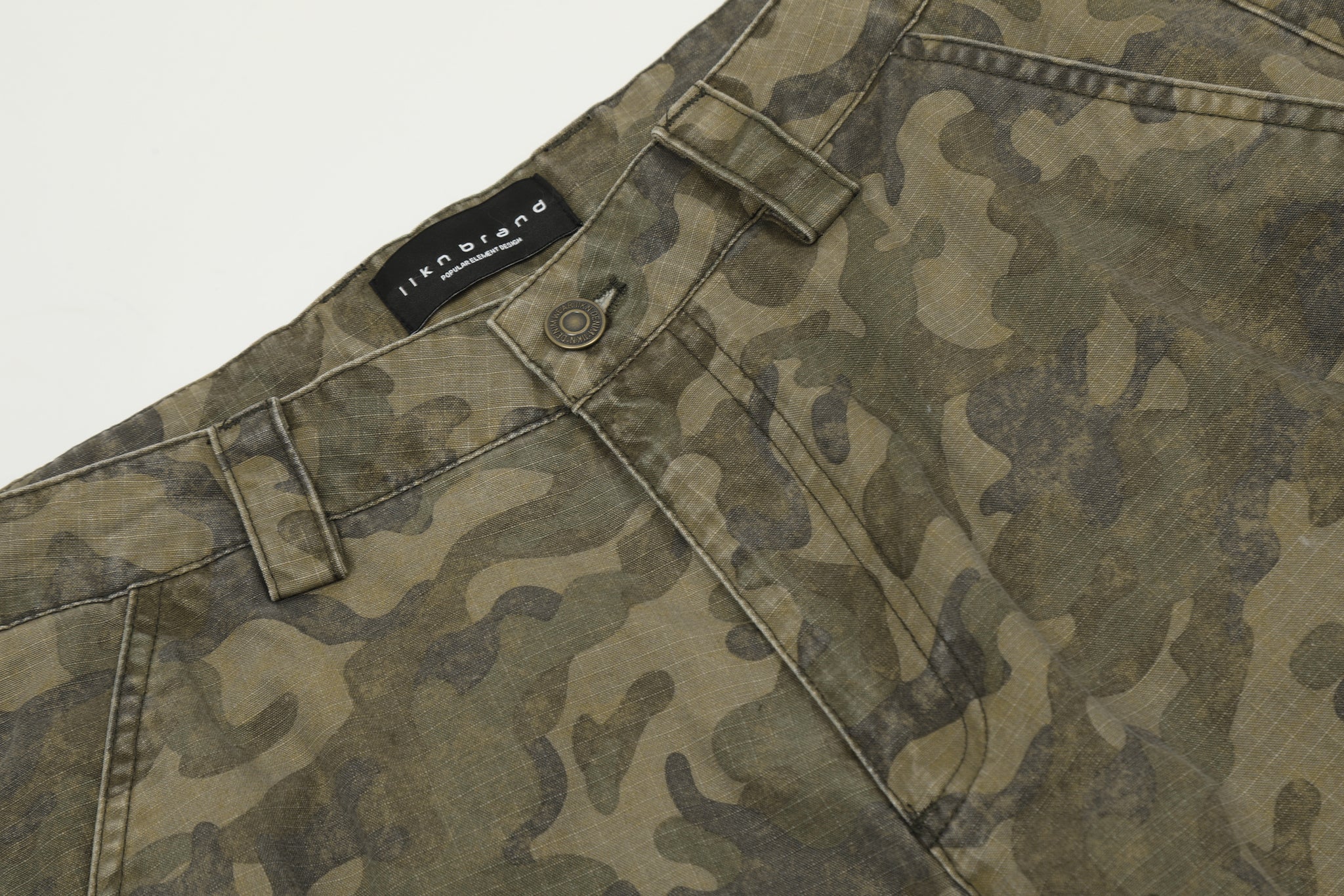 11KN RETRO MILITARY CARGO PANTS #CK6537