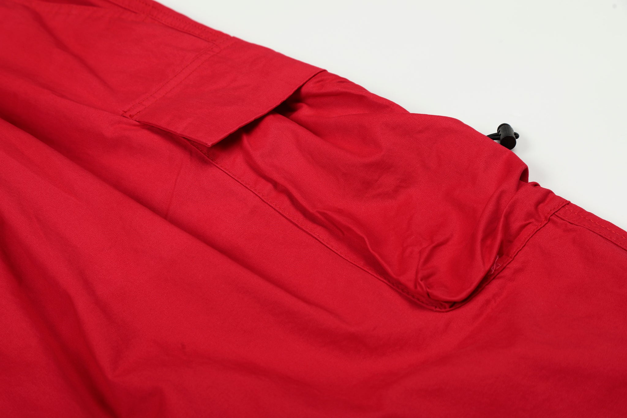 11KN RED PARACHUTE CARGO PANTS #K6051