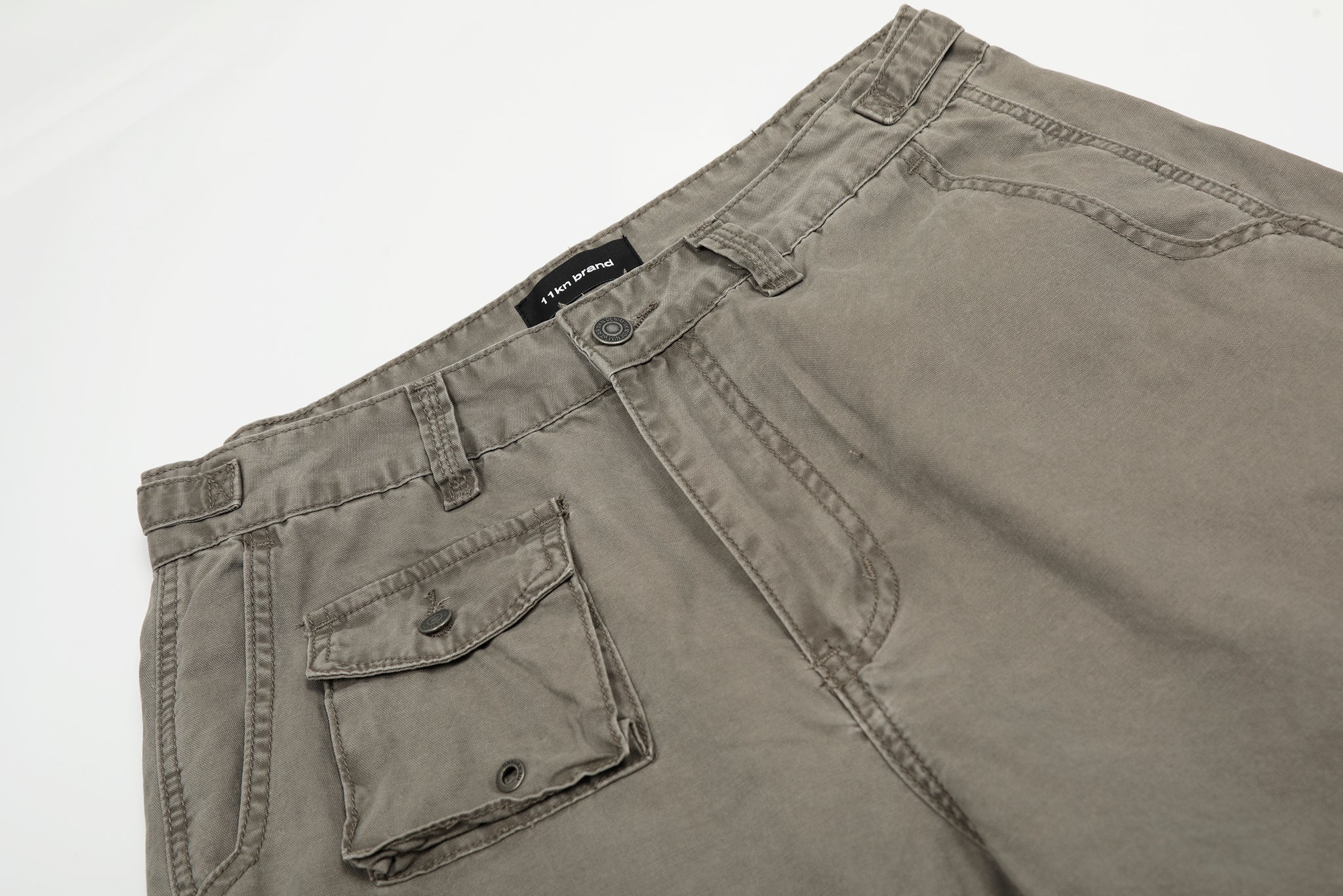 11KN ‌‌‌VINTAGE A-LINE STRAIGHT CARGO PANTS #CK3558