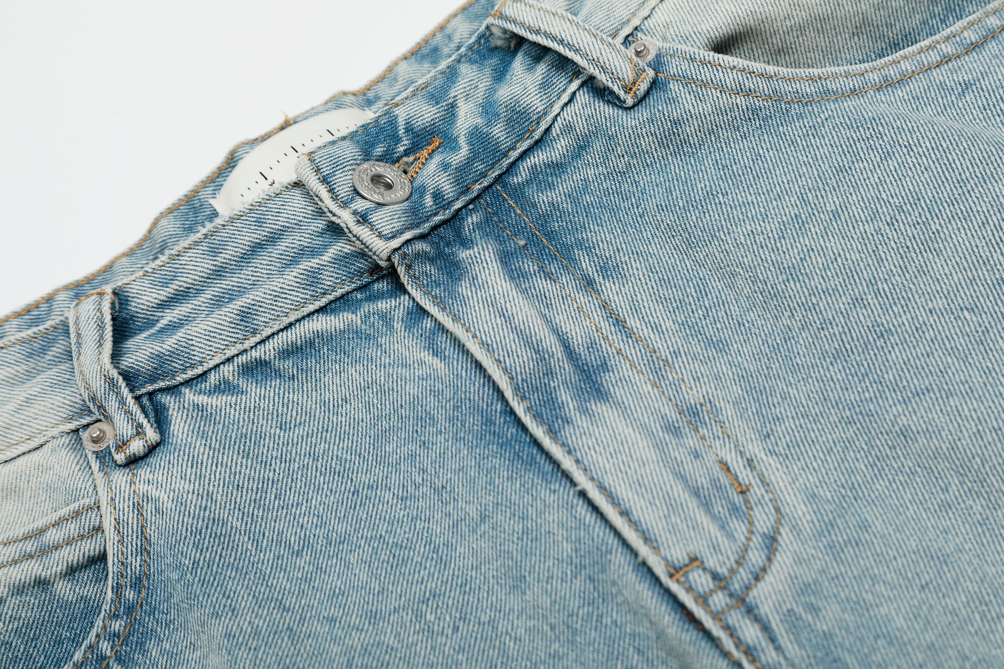 11KN ‌RIPPED FRINGE JEANS‌ #CK9585D