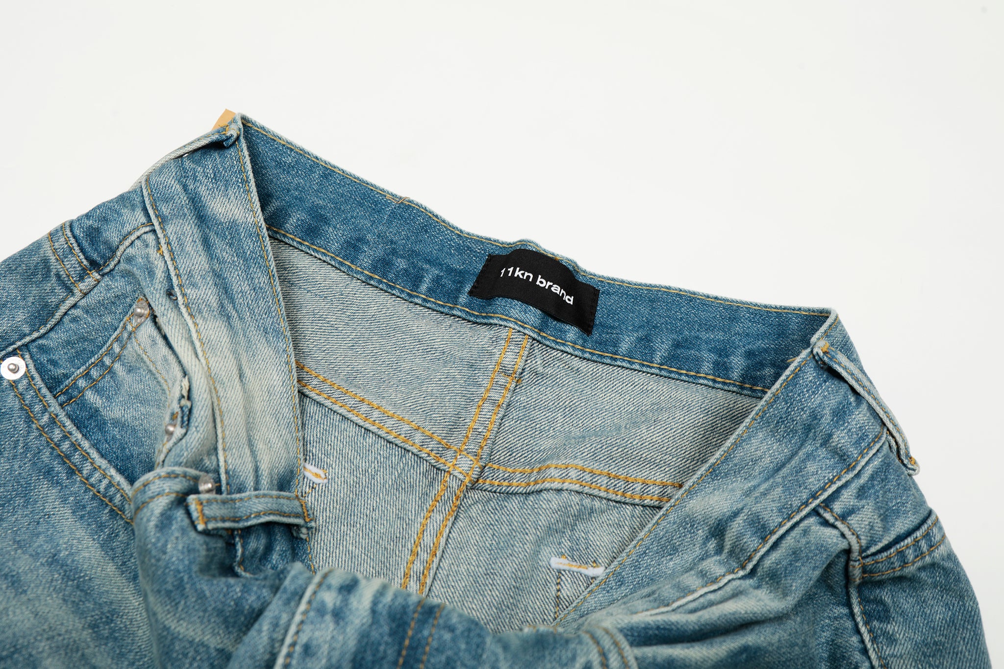 11KN WASHED VINTAGE JEANS #K9692
