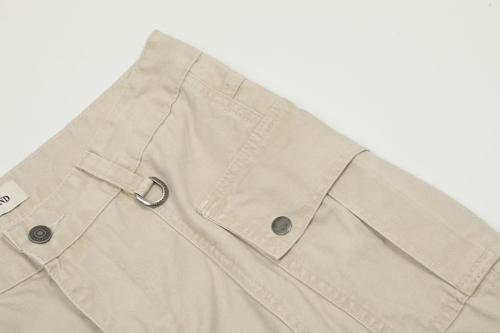 11KN VINTAGE FLARE CARGO PANTS #CK9319