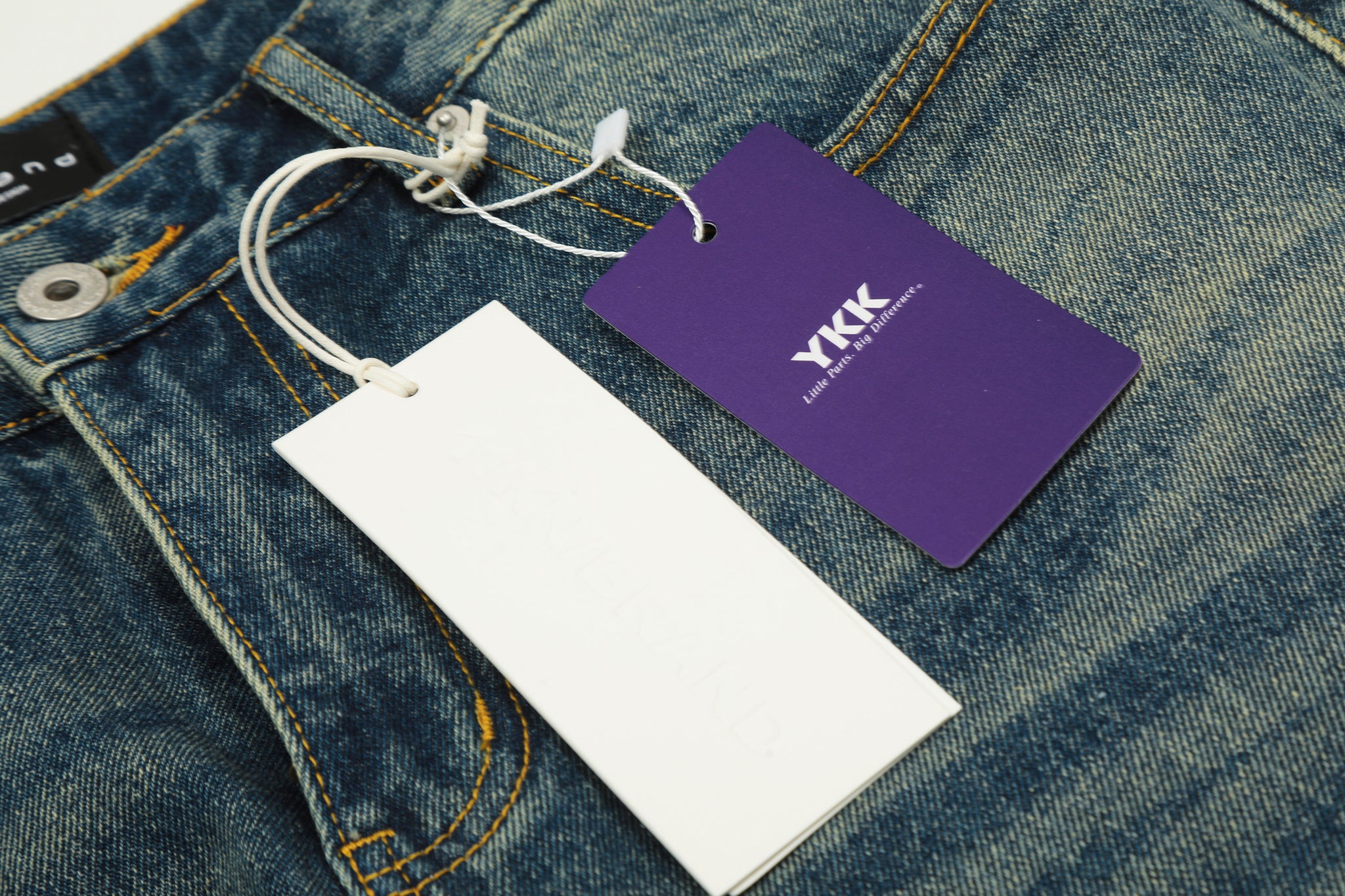 11KN RETRO BLUE FLARE JEANS #K5352