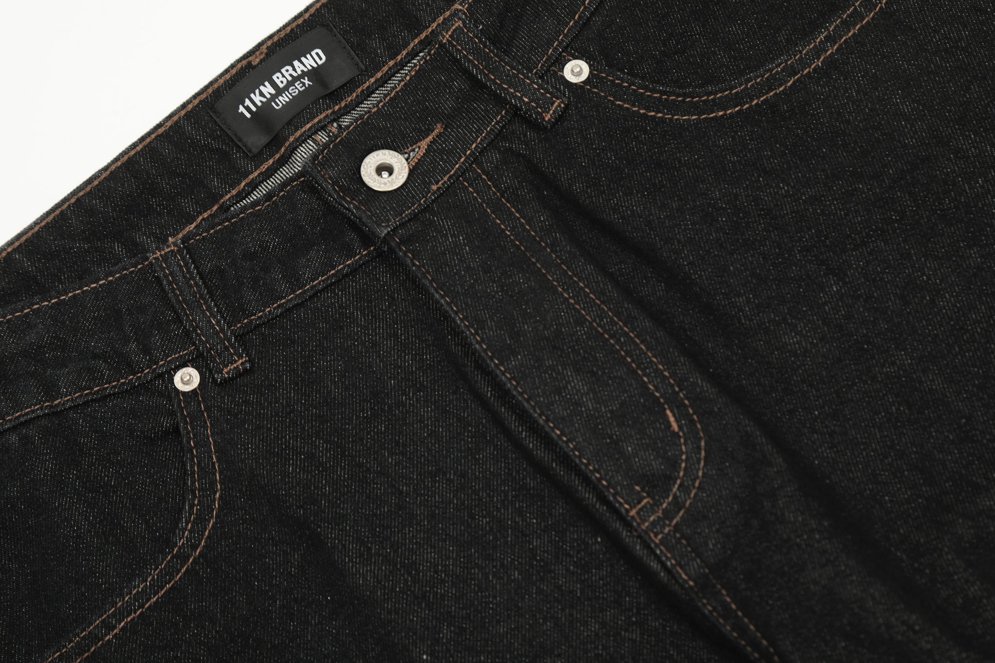 11KN Washed Upside-Down Jeans #K5320