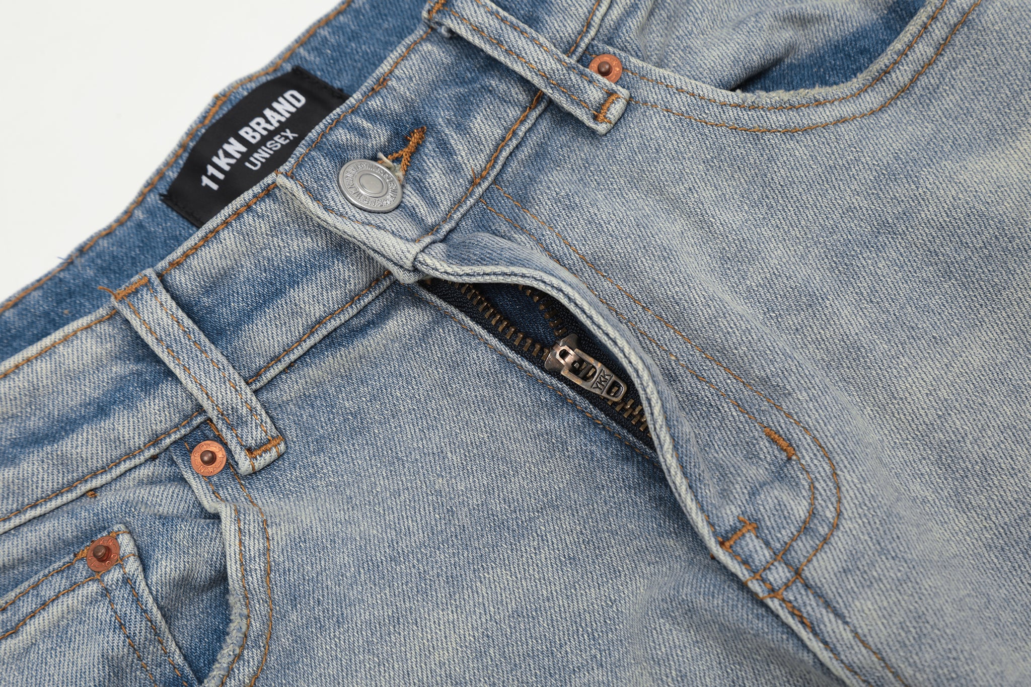 11KN Vintage Flared Slim Fit Jeans #K9212