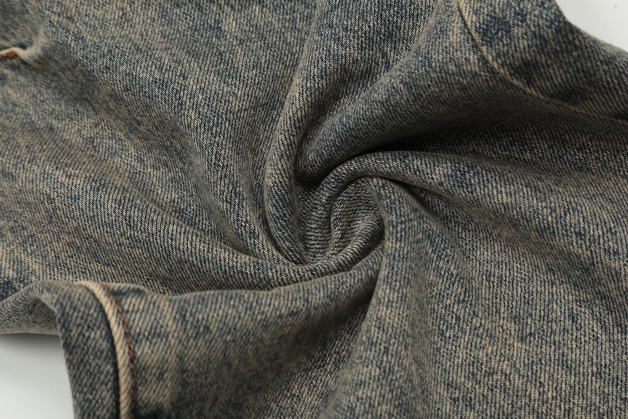 11KN Straight-leg Vintage Denim Jeans #K9066