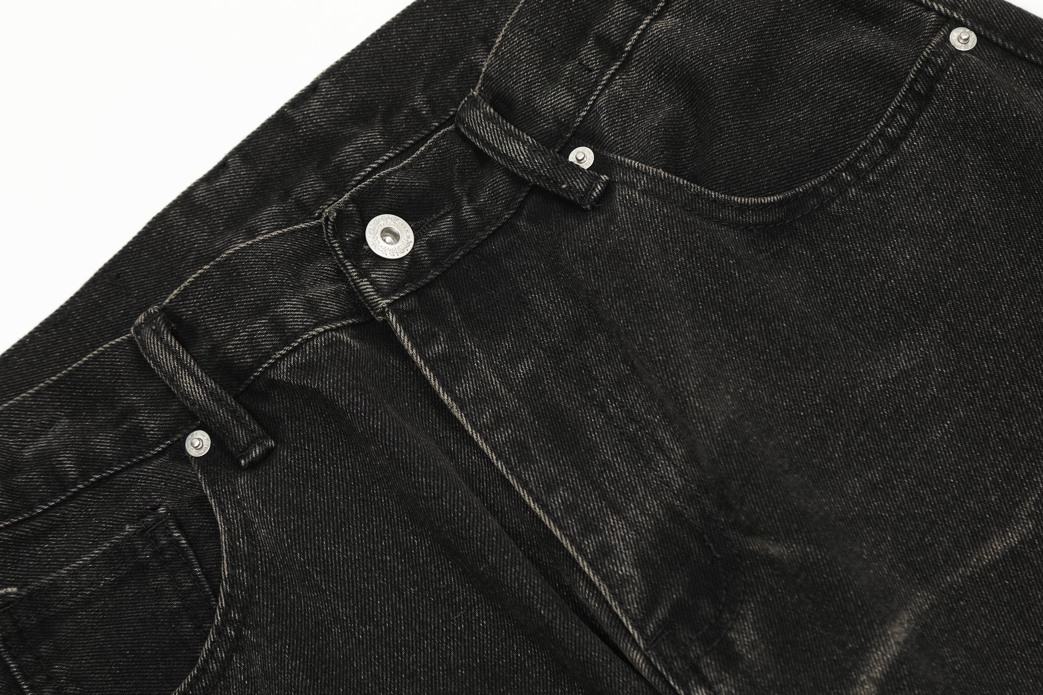 11KN Acid-Washed Slim Jeans #K5296