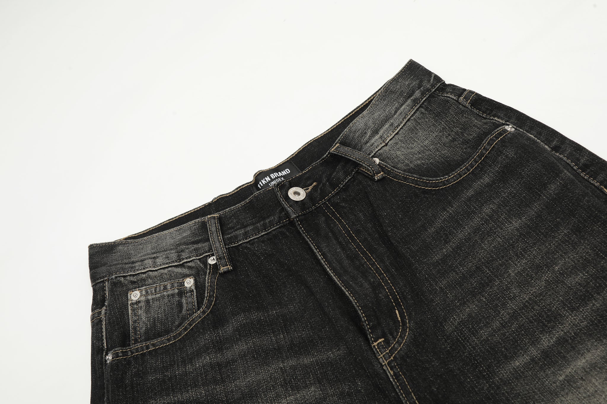 11KN Sanded Faded Classic Jeans #K9179