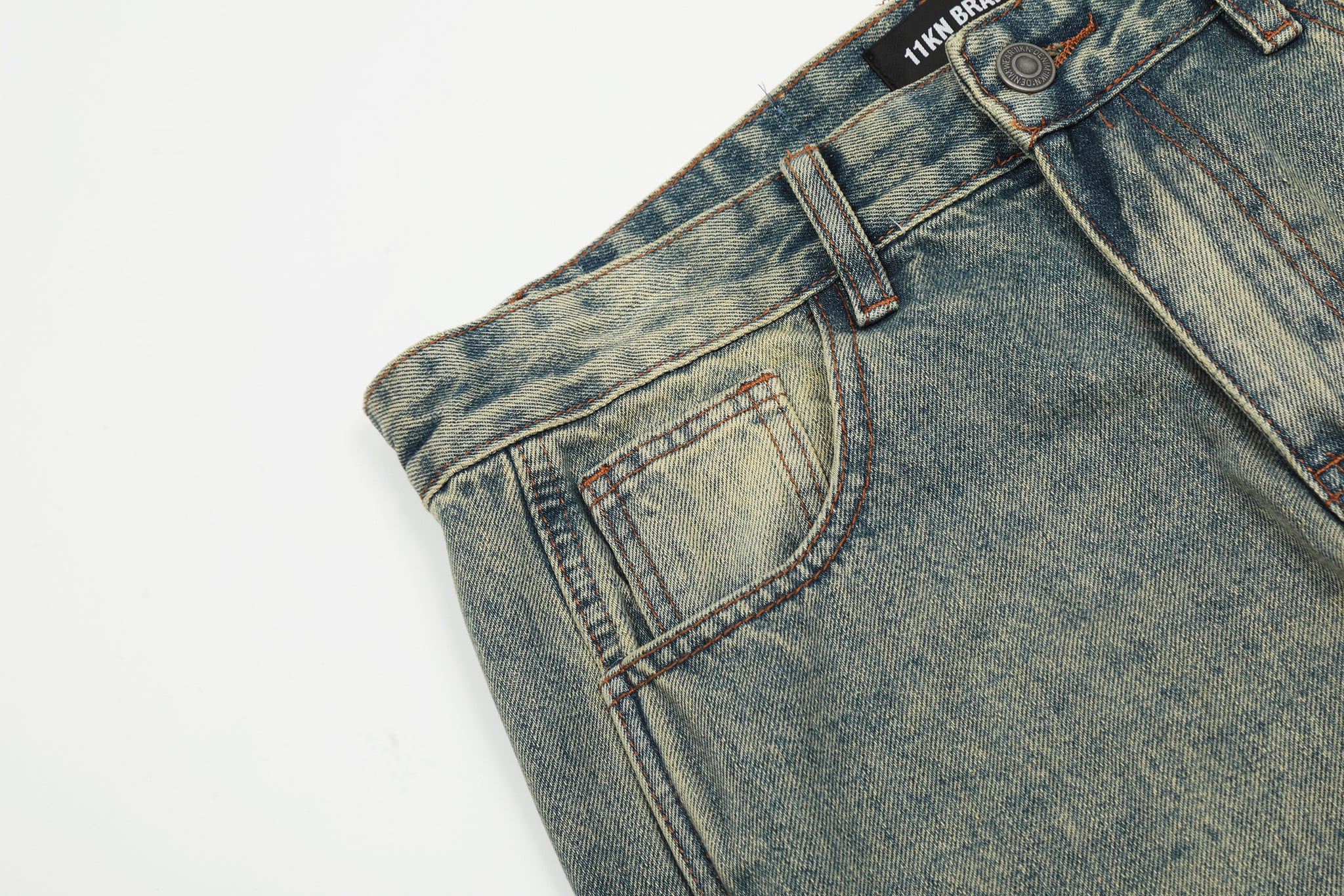 11KN Vintage Patchwork Jeans #K9225