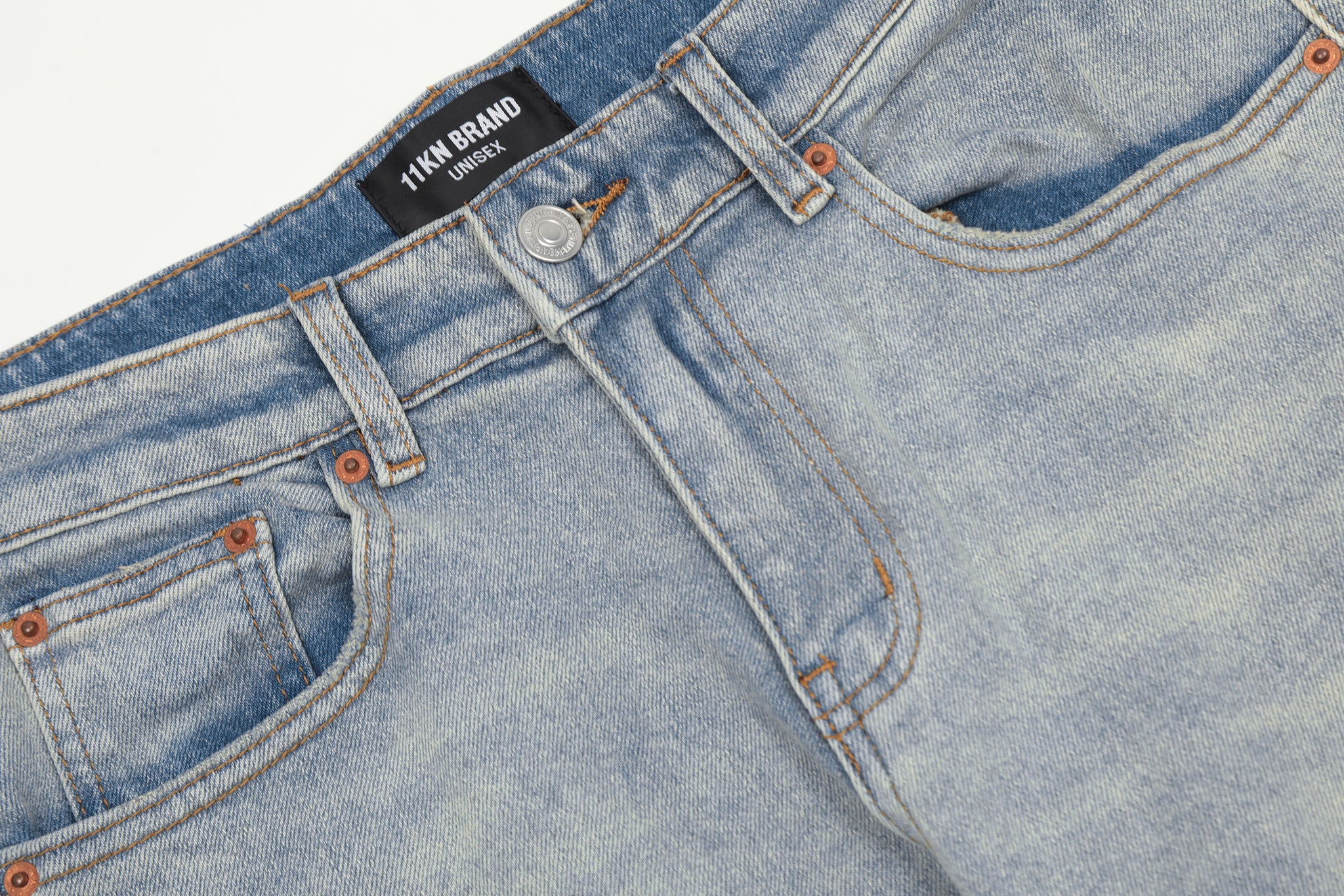 11KN Vintage Flared Slim Fit Jeans #K9212