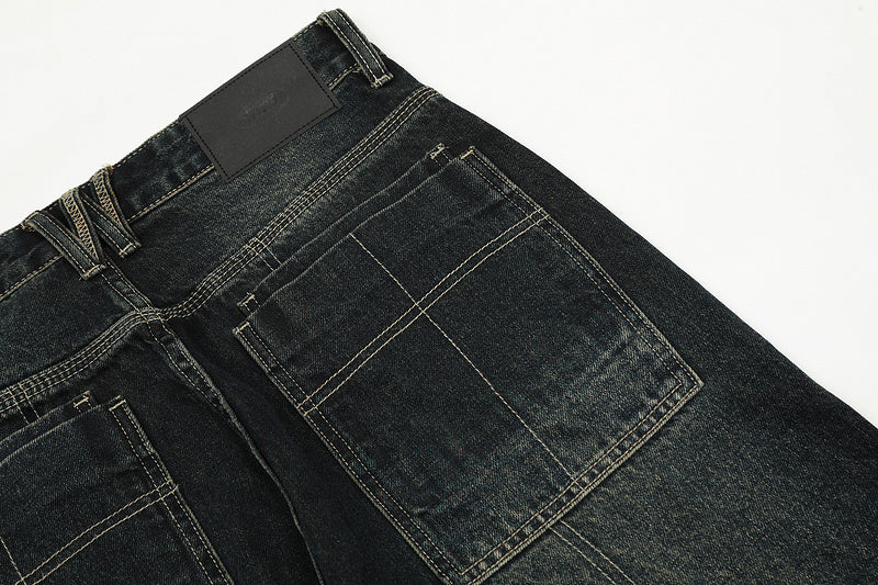 11KN Comfortable Washed Jeans #K9081