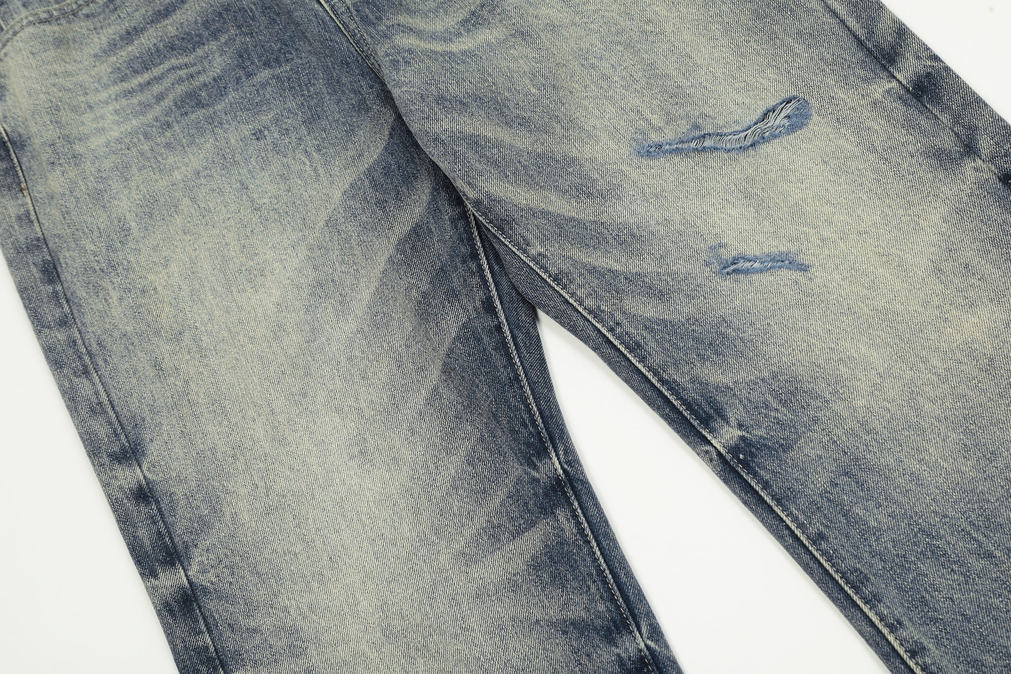 11KN Wash Marks Distressed Jeans #K5309