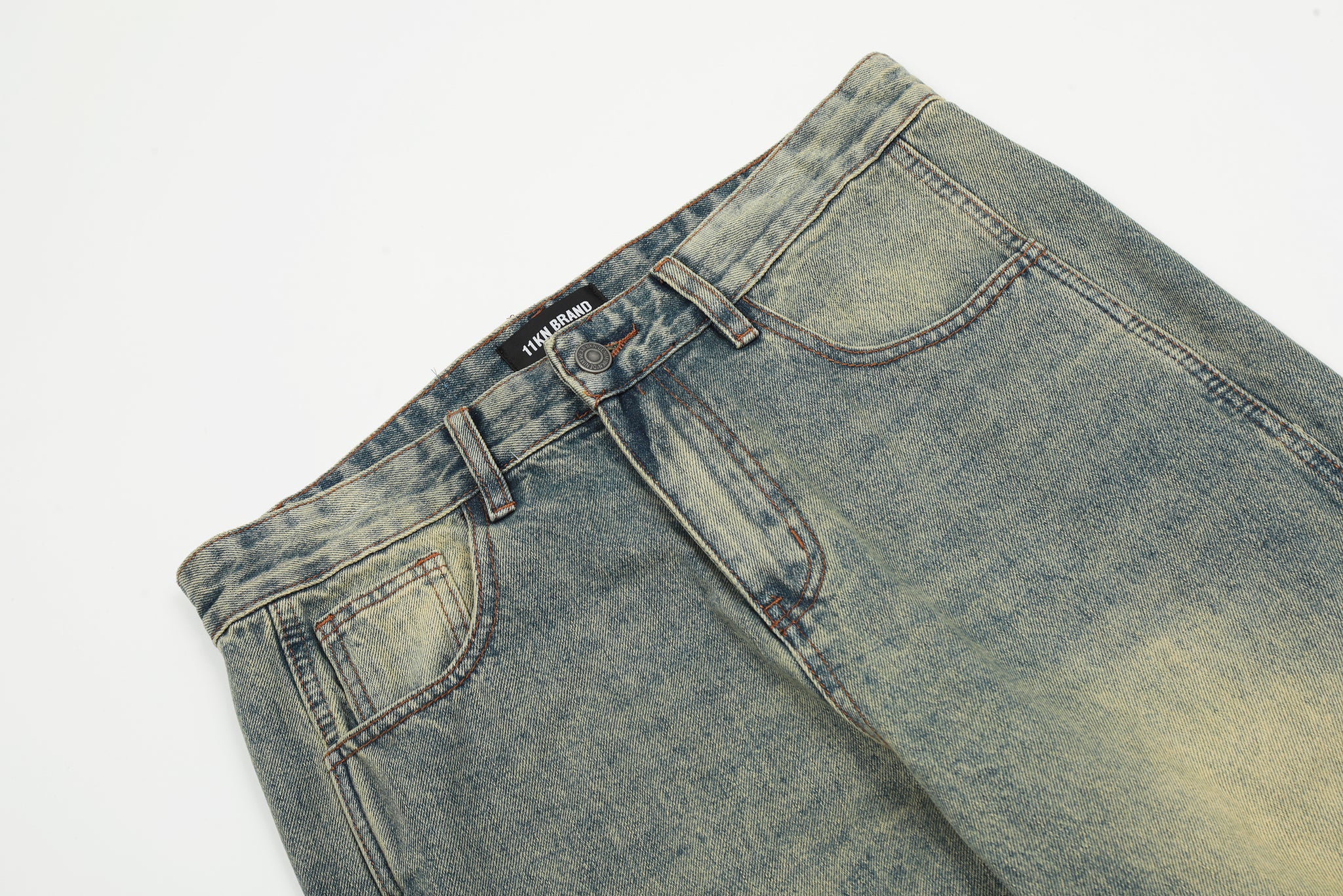 11KN Vintage Patchwork Jeans #K9225