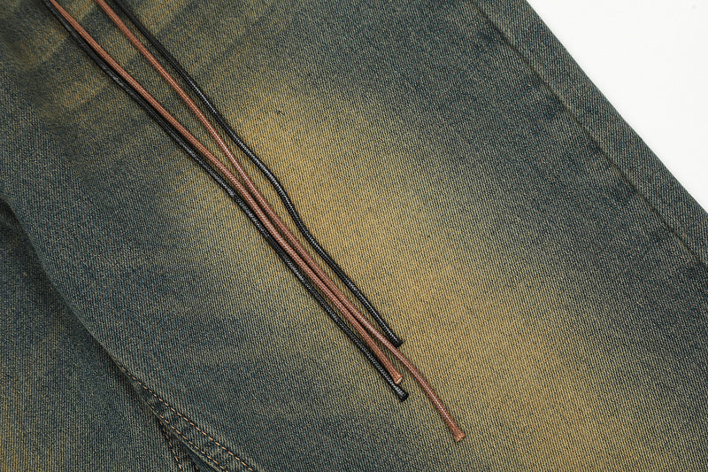 11KN Weathered Aged Straight Jeans #K3202