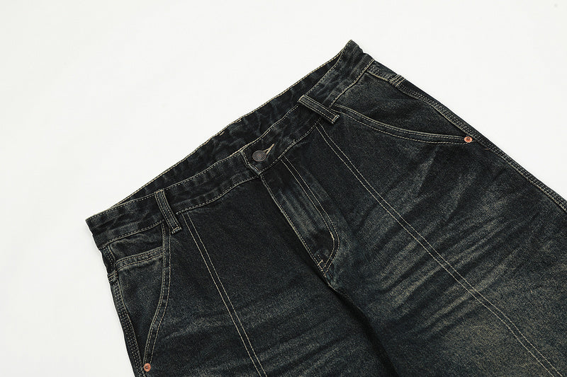 11KN Comfortable Washed Jeans #K9081