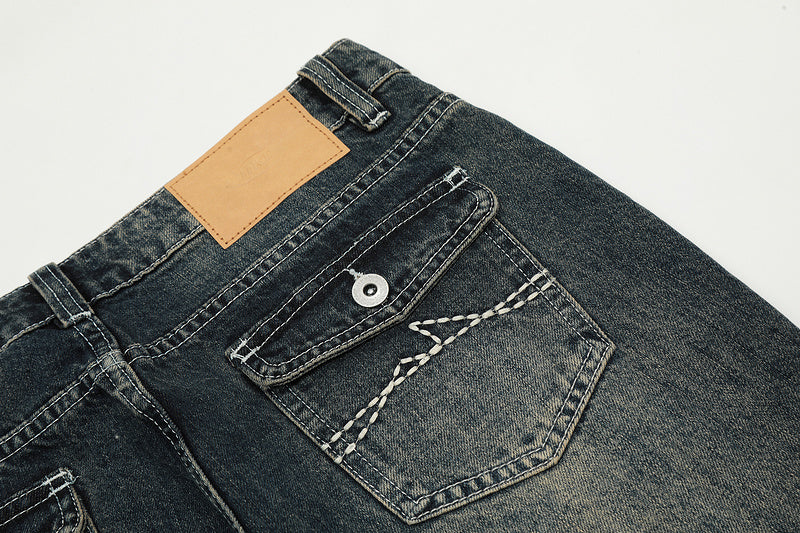 11KN Bootcut Washed Jeans #N5237