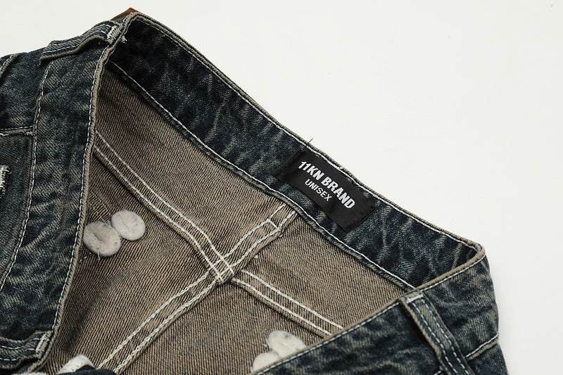 11KN Bootcut Washed Jeans #N5237