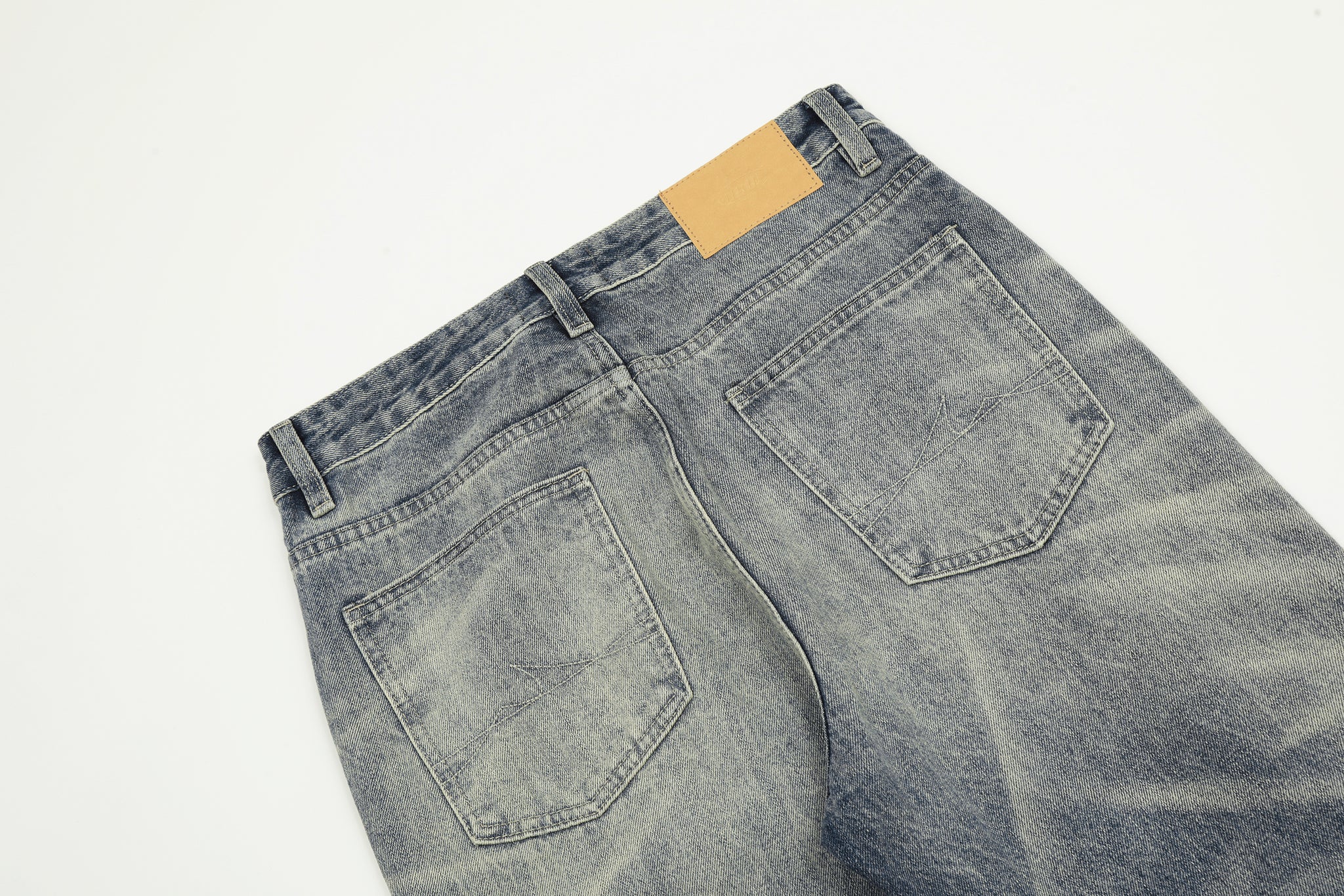 11KN Wash Marks Distressed Jeans #K5309