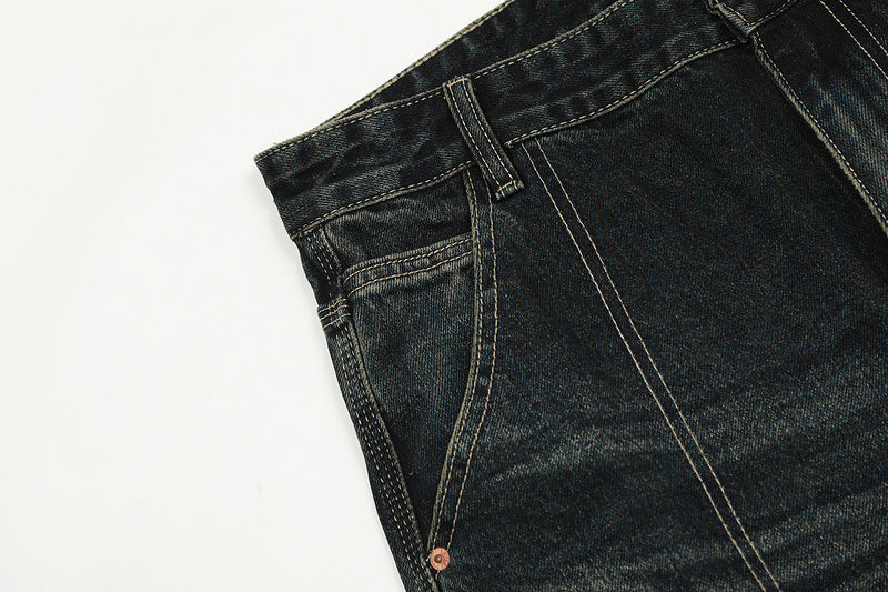 11KN Comfortable Washed Jeans #K9081