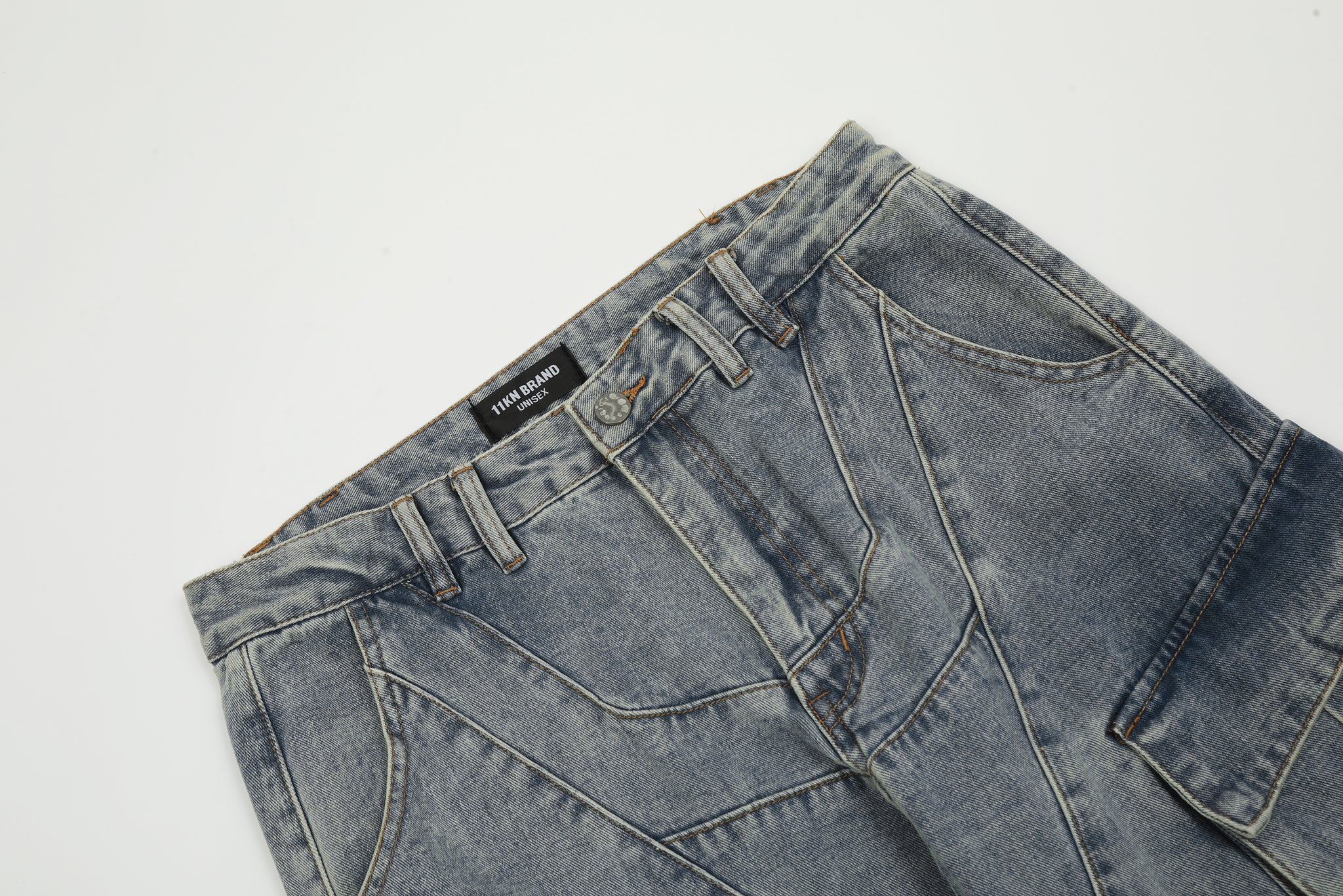 11KN Utility Cargo Jeans #K5302