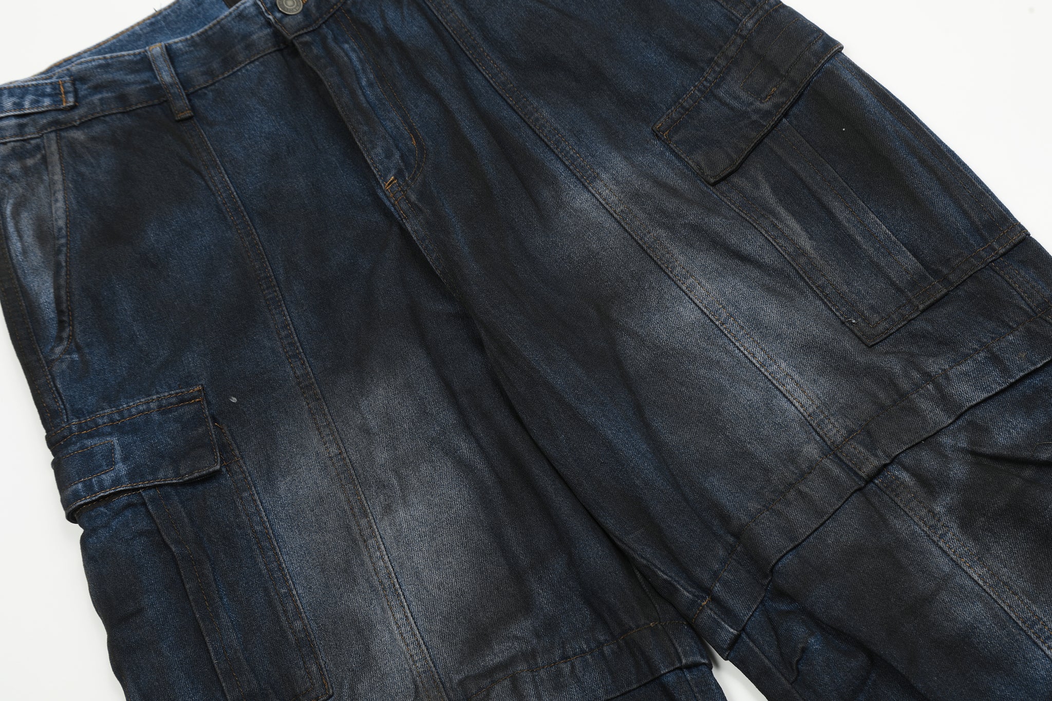 11KN Heavy-Duty Post-Apocalyptic Cargo Jeans #K9209