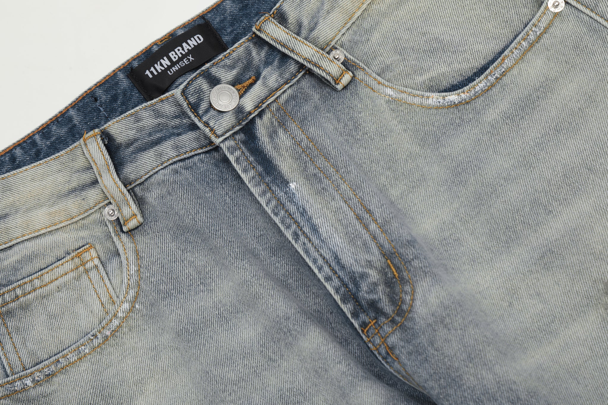 11KN Flared Ripped Jeans #K5291