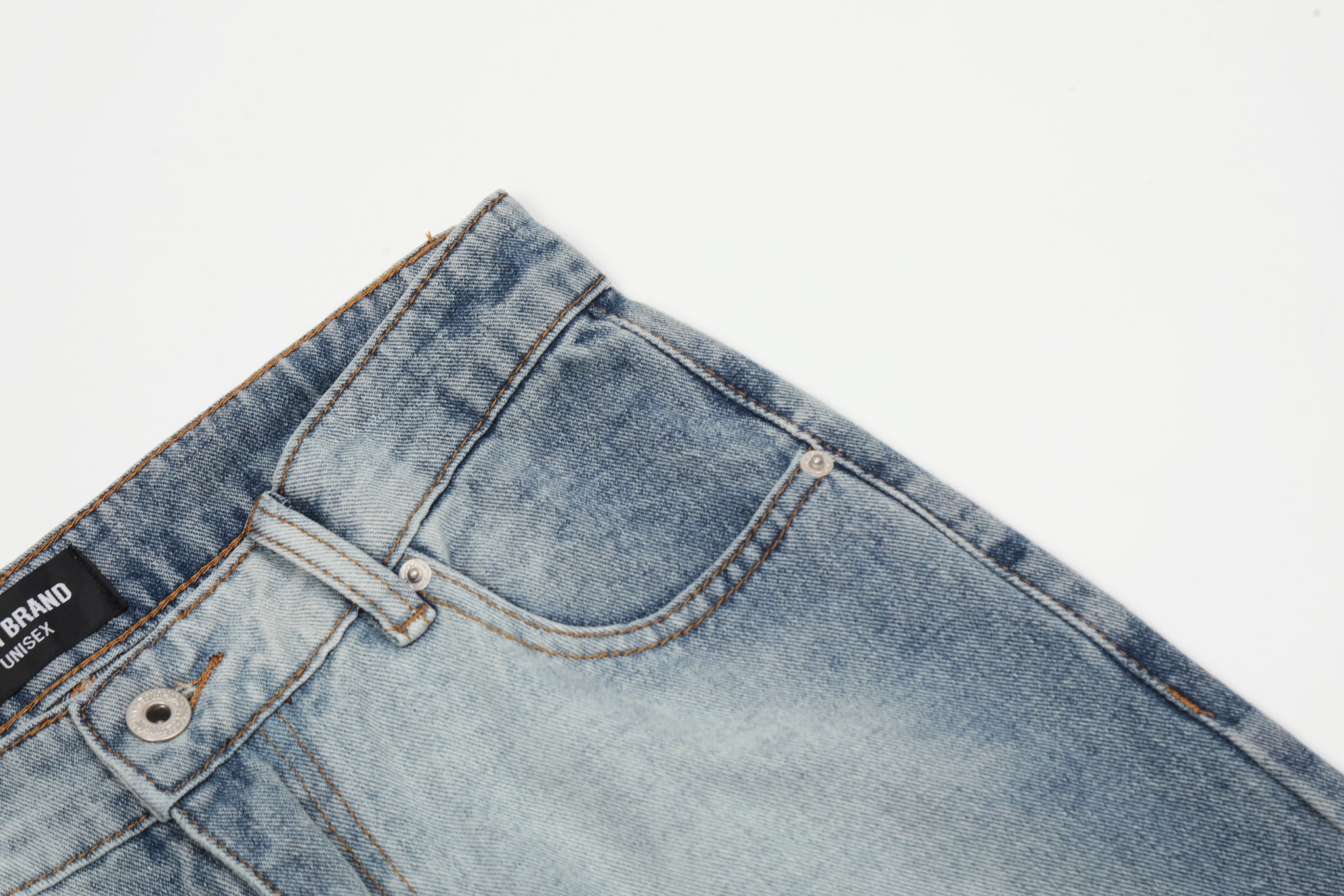 11KN Washed Vintage Reverse Jeans #K9233