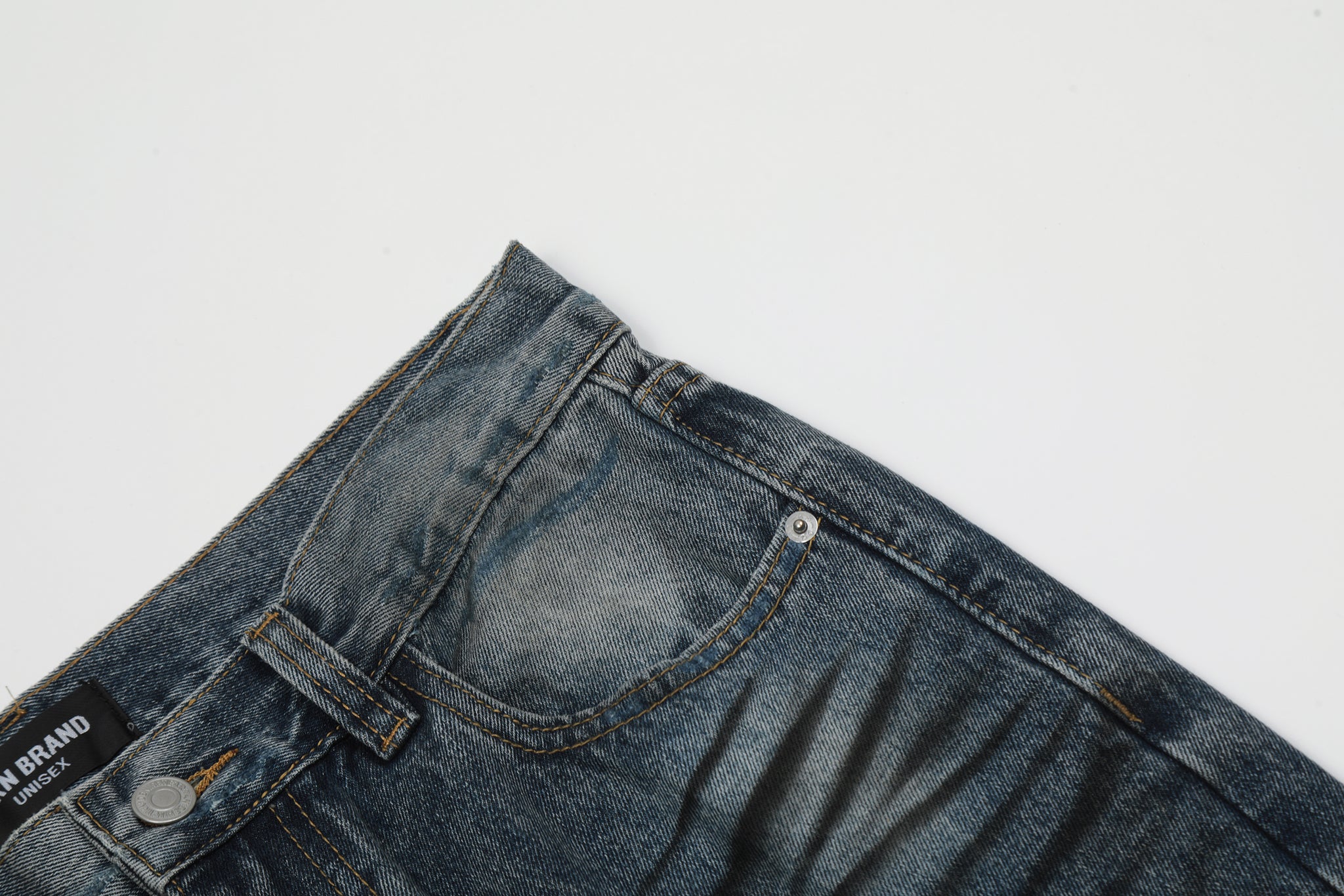 11KN Sanded Distressed Details Jeans #K5305