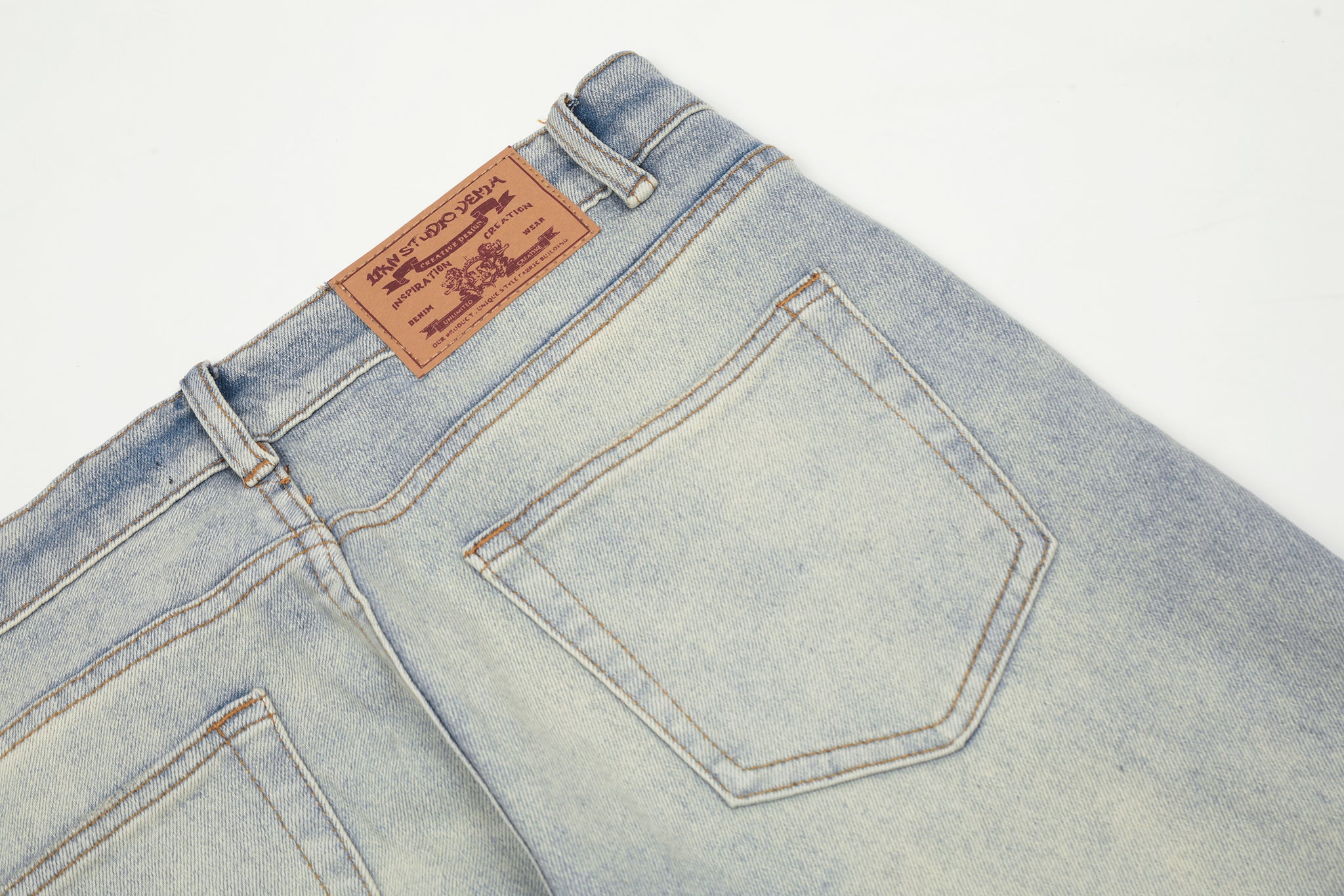 11KN Vintage Flared Slim Fit Jeans #K9212