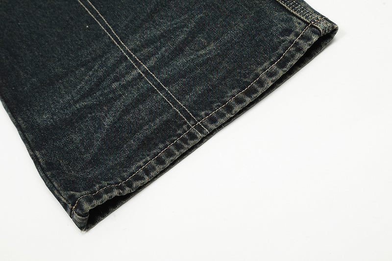 11KN Comfortable Washed Jeans #K9081