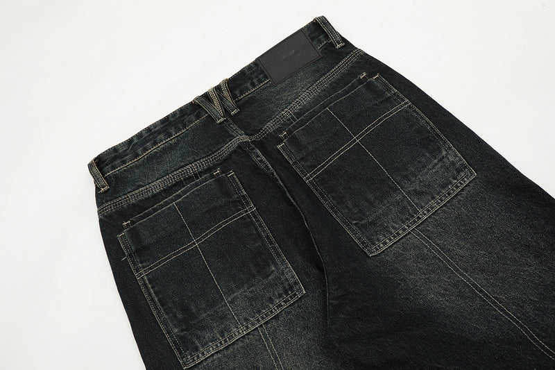 11KN Comfortable Washed Jeans #K9081