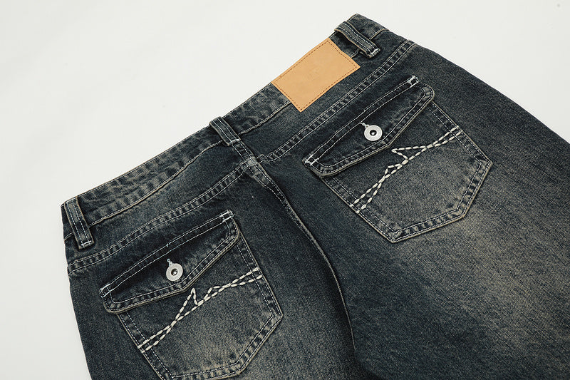 11KN Bootcut Washed Jeans #N5237